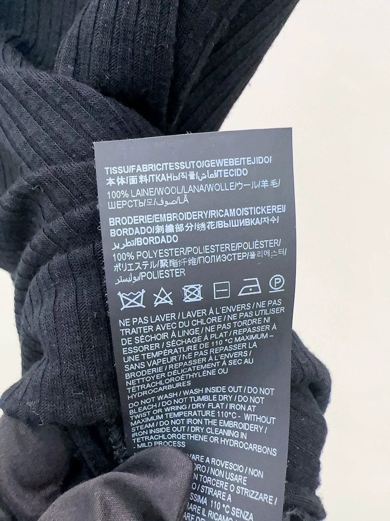 Saint Laurent Paris Saint Laurent Paris Black wool vest Size US L / EU 52-54 / 3 - 5 Thumbnail