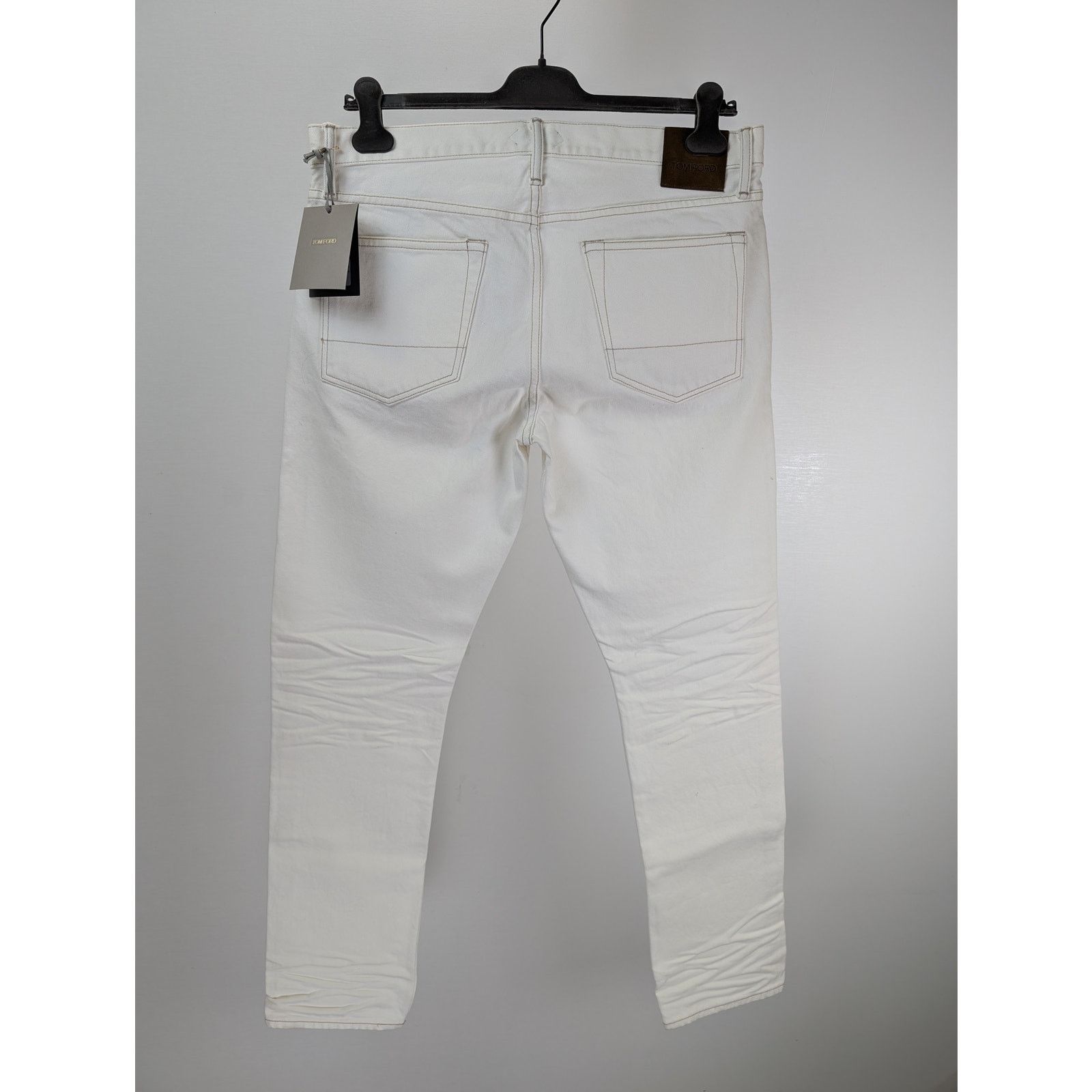 Tom Ford o1rshd1 Denim Slim Jean in White Size US 36 / EU 52 - 11 Thumbnail