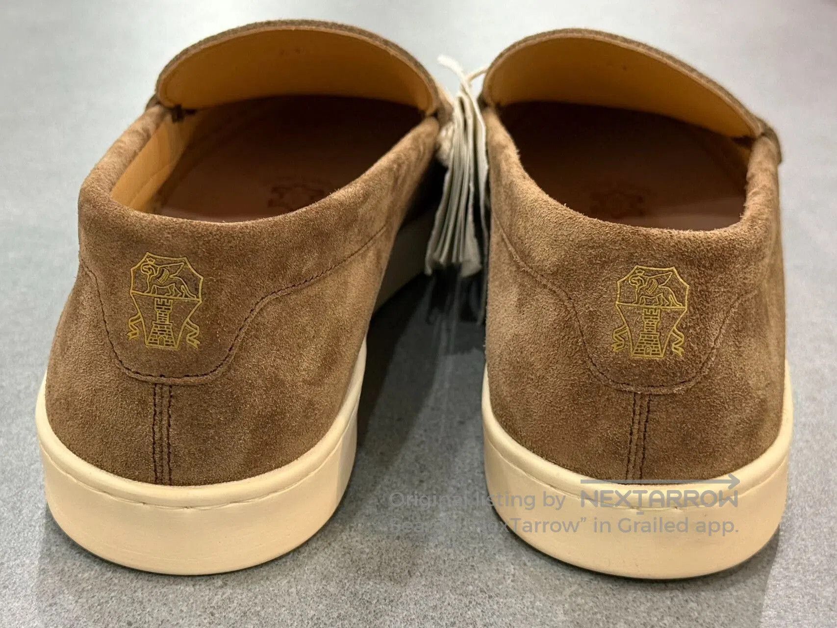 Brunello Cucinelli Brunello Cucinelli Men's Suede Casual Shoes. Size US 6 / EU 39 - 4 Thumbnail