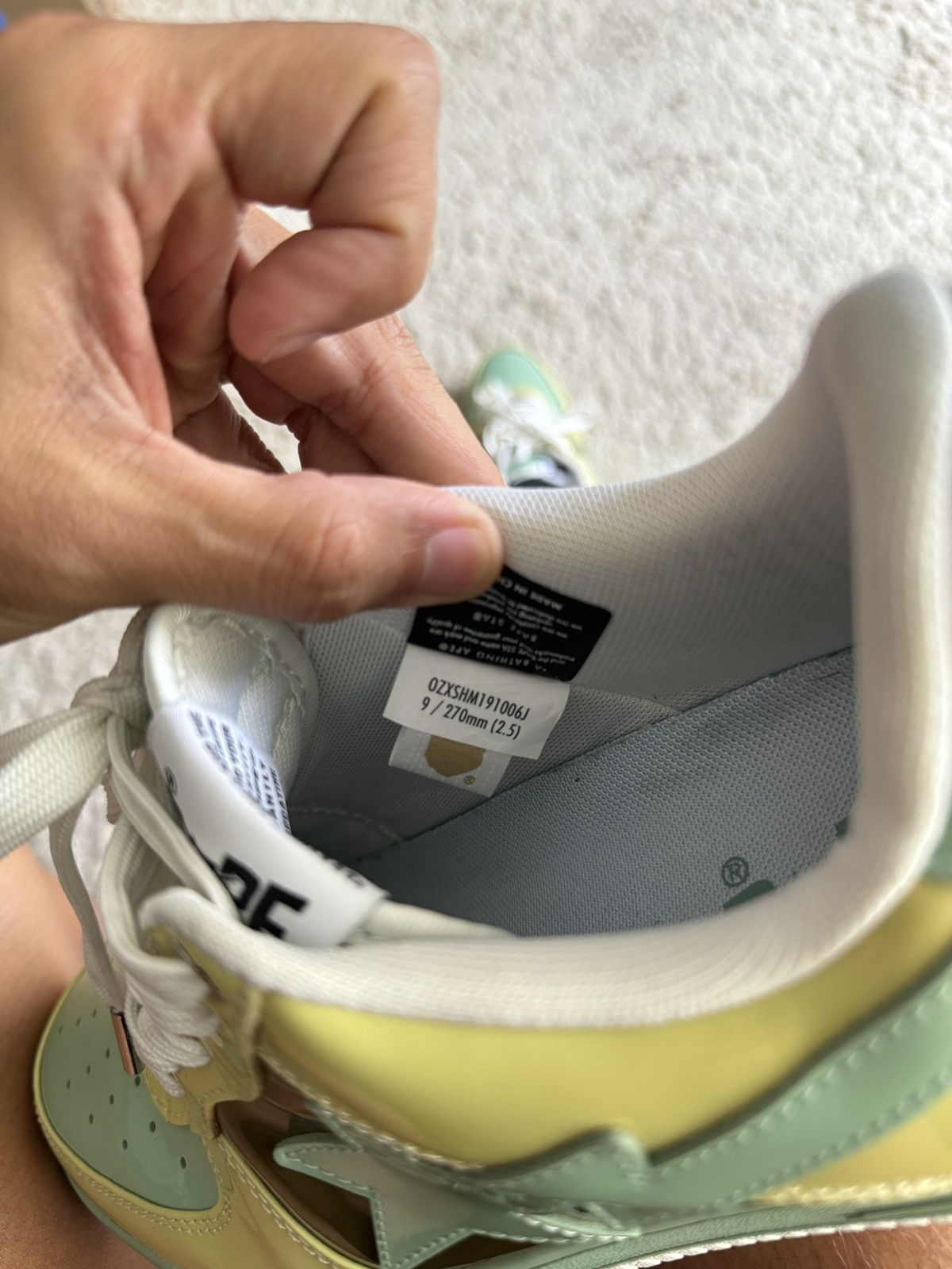 Bape Bapesta x Bathing Ape x Bape Sneakers Size US 9 / EU 42 - 7 Thumbnail