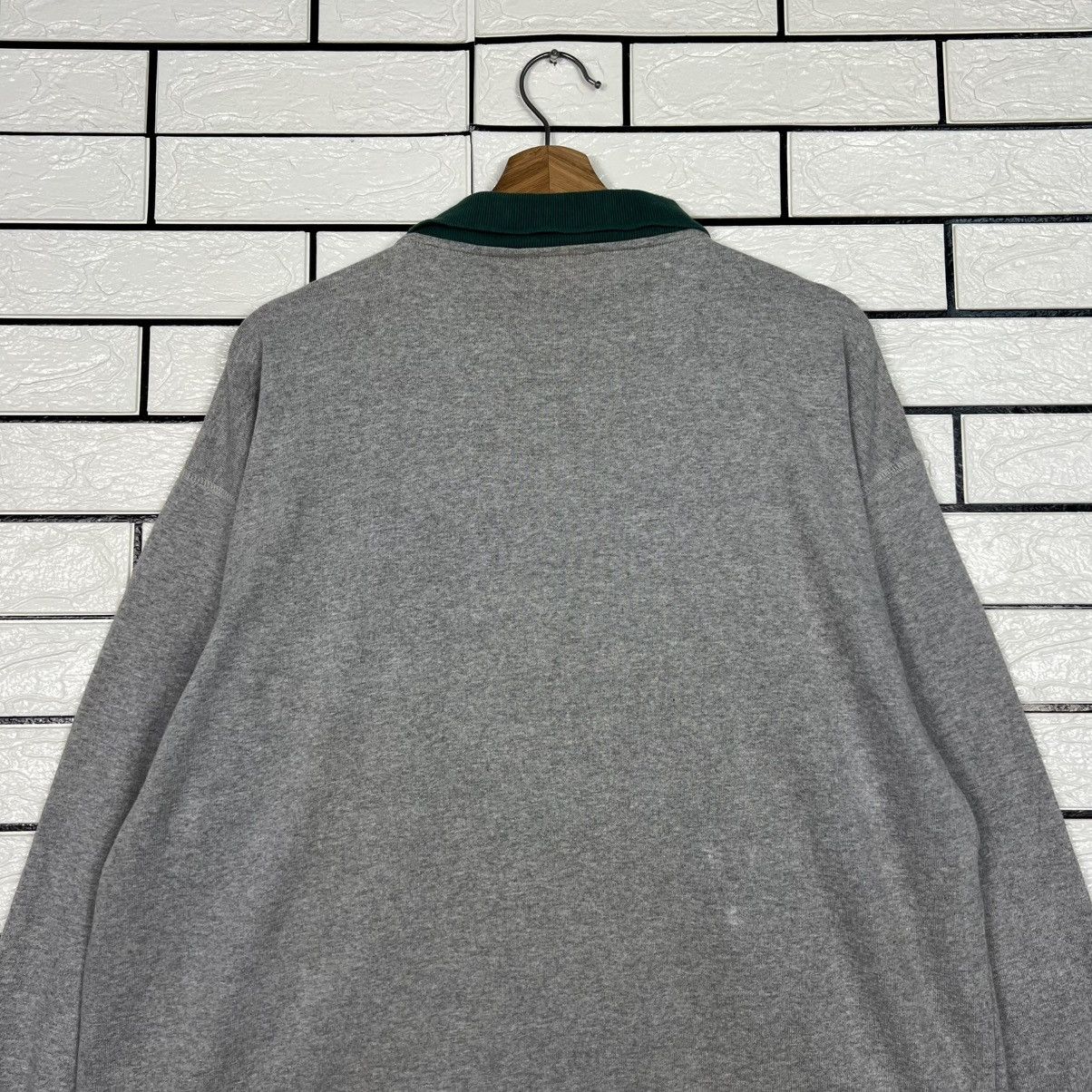 Adidas Vintage 90's ADIDAS Big Logo Long Sleeve Polos #4029-C183 Size US M / EU 48-50 / 2 - 16 Thumbnail