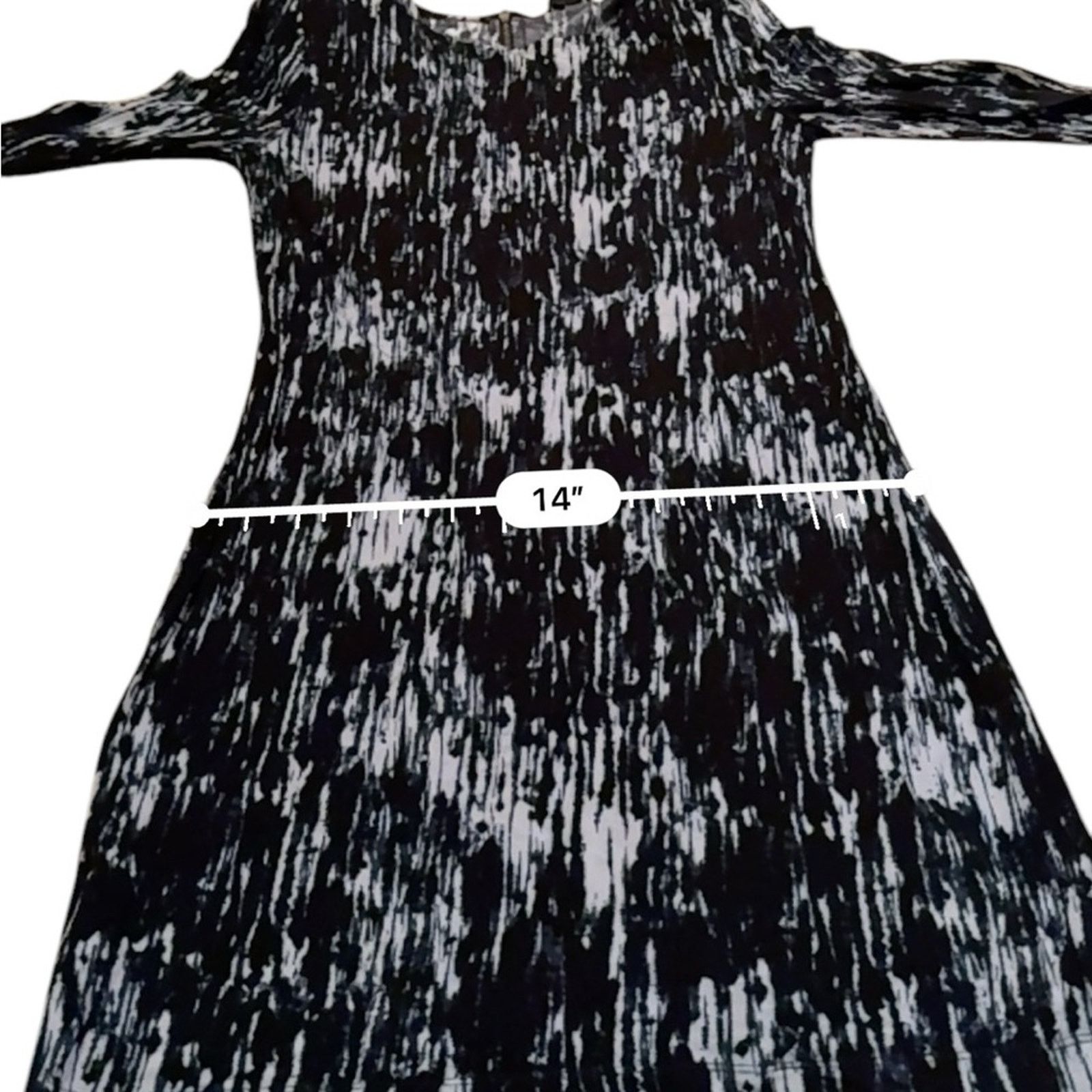 Theory Theory Madelina Storm Cloud Long Sleeve Mini Sheath Dress Size S / US 4 / IT 40 - 8 Thumbnail