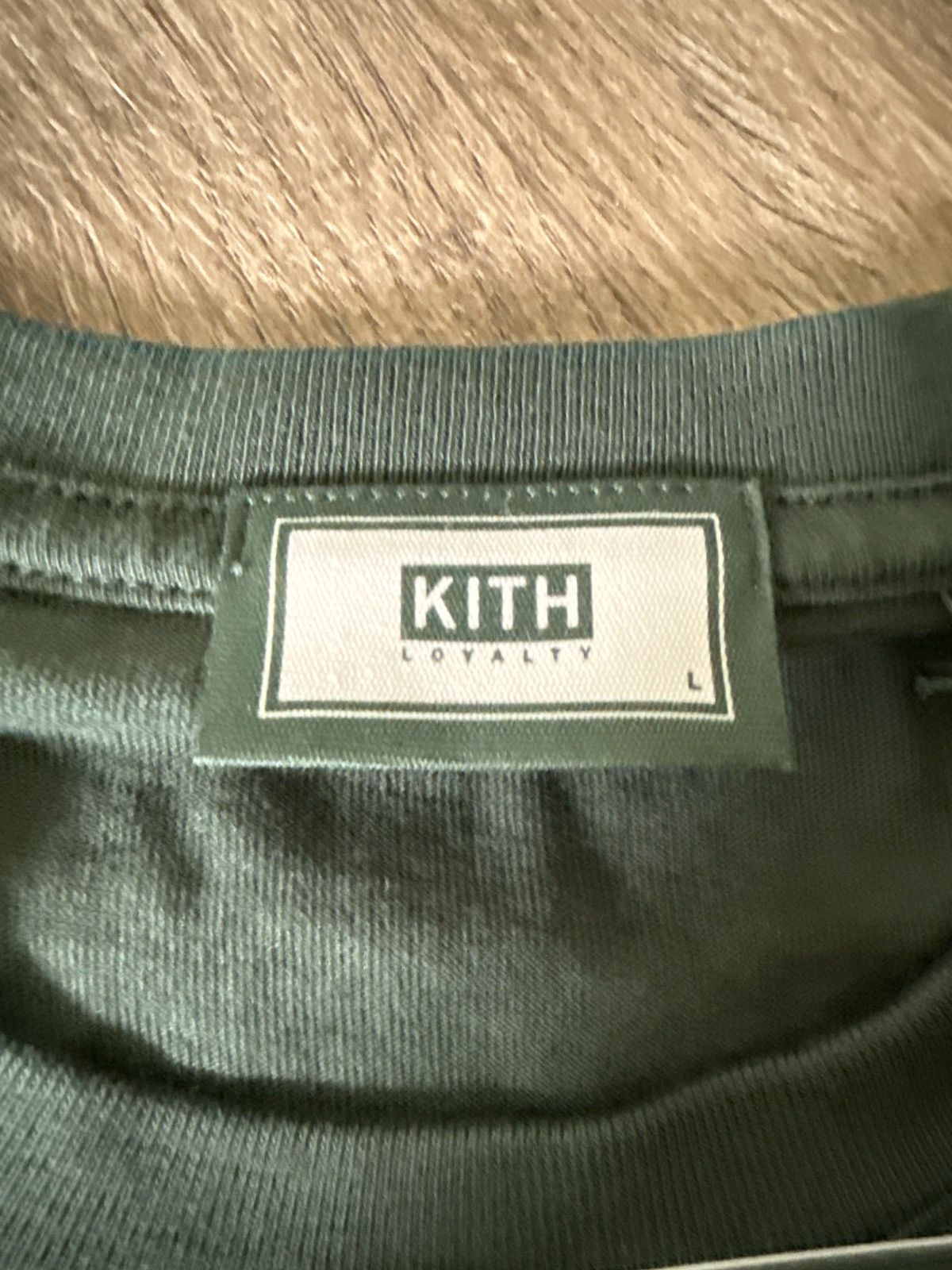 Kith Kith vitality exclusive T shirt green scarab with pin Size US L / EU 52-54 / 3 - 6 Thumbnail