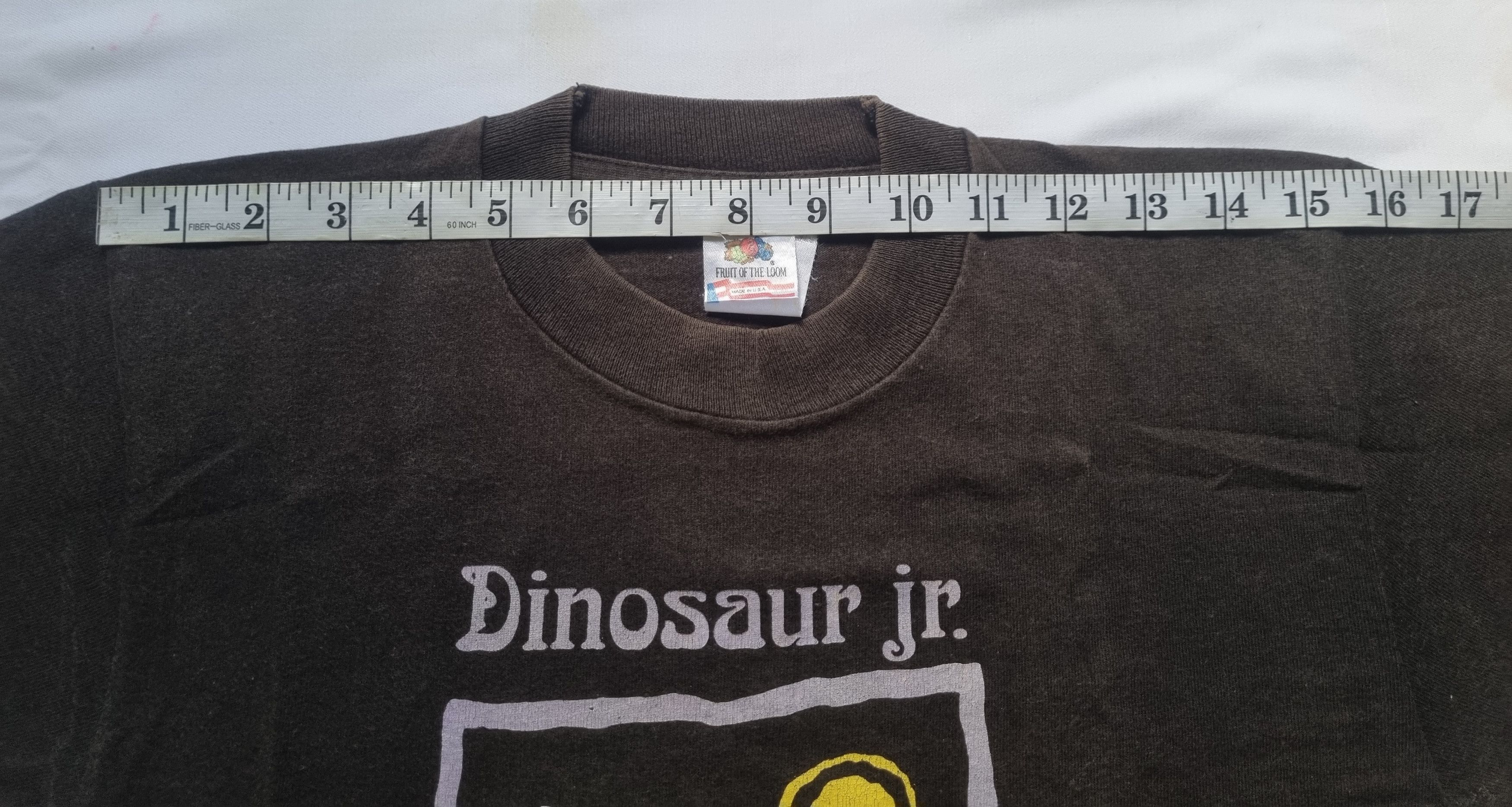 Band Tees × Fruit Of The Loom × Vintage Dinasour Jr 1993 Little Fury Things Castle Y Shirt Size US L / EU 52-54 / 3 - 5 Thumbnail