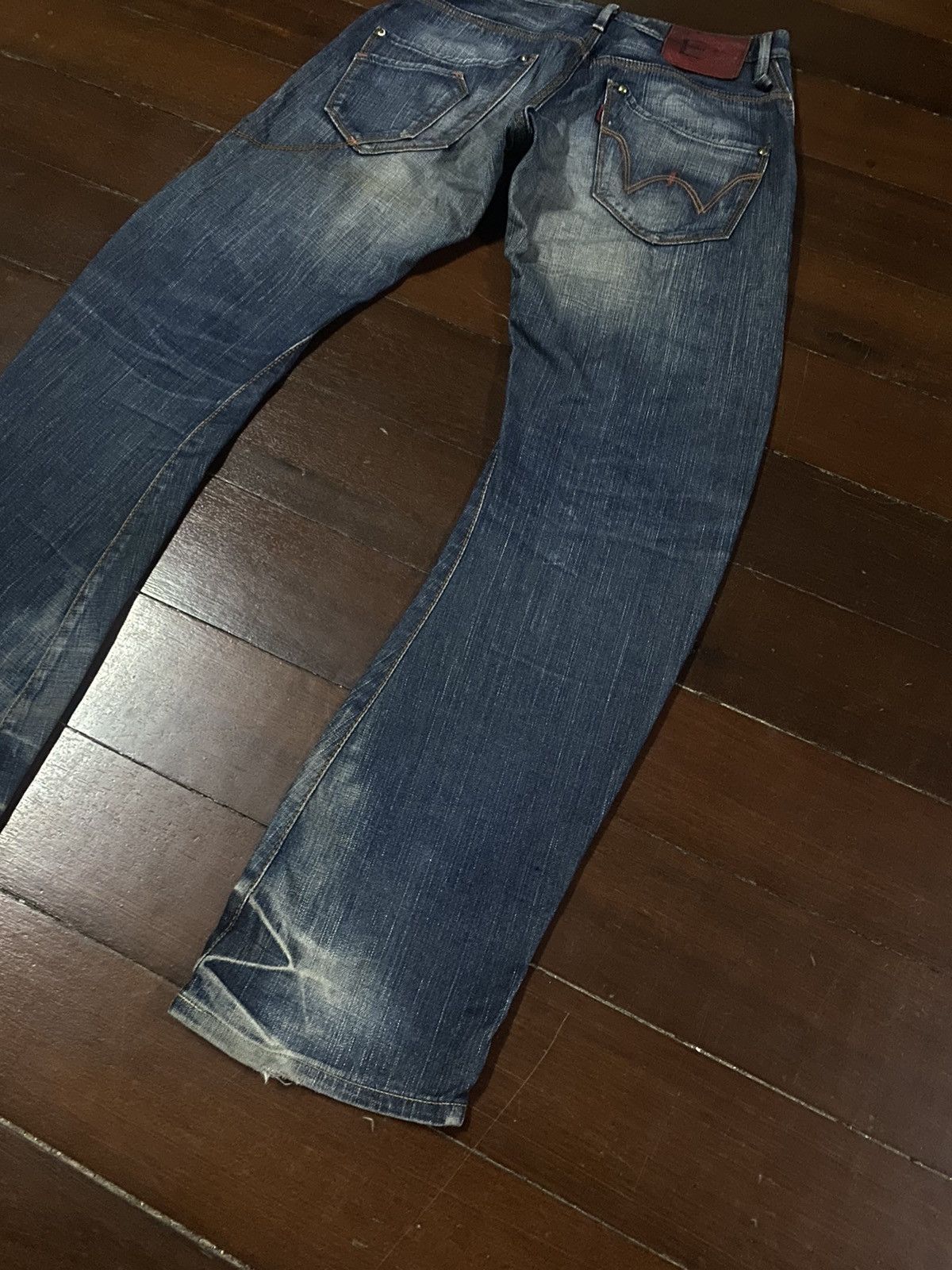 Edwin × Japanese Brand FIRE 🔥 EDWIN E-FUNCTION CURVE FLARE JEANS Size US 32 / EU 48 - 14 Thumbnail