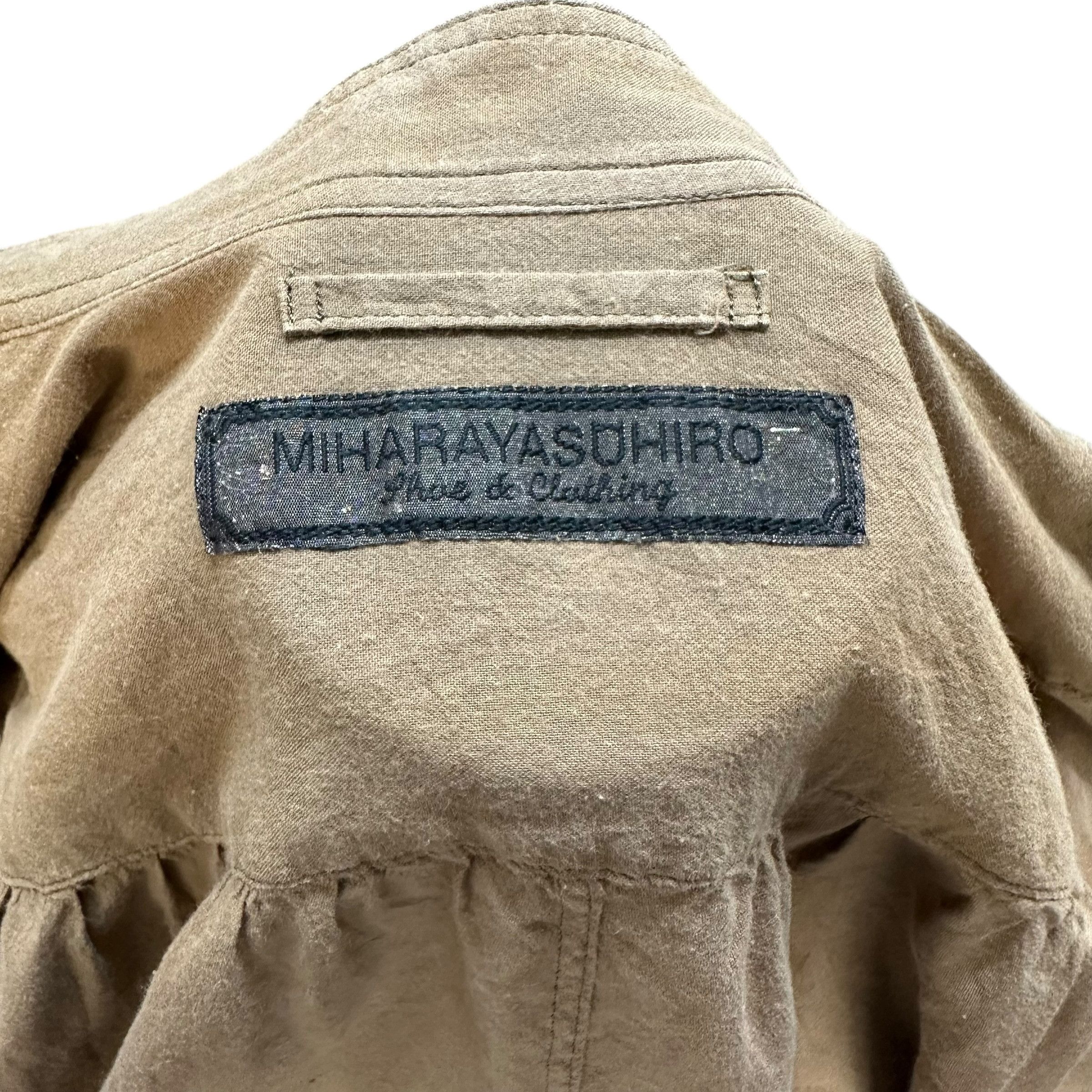 Maison MIHARA YASUHIRO MIHARAYASUHIRO Layered Shirt Faded on Back #A55-1261 Size US M / EU 48-50 / 2 - 9 Thumbnail