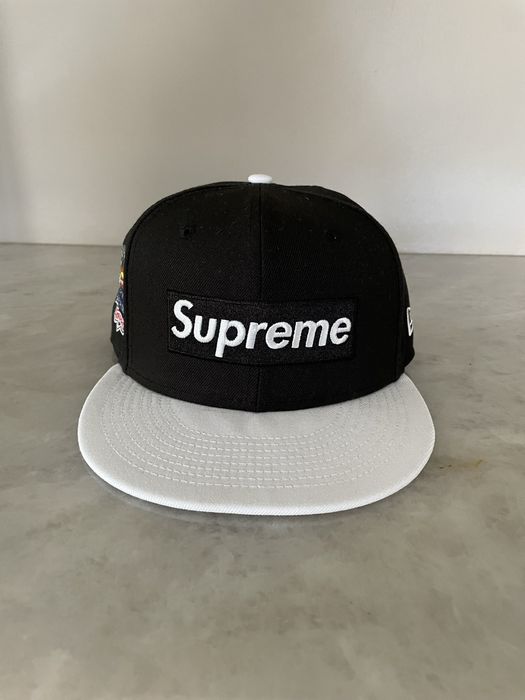 Supreme Supreme New Era Box Logo Fitted Size 7 1/2 | Grailed