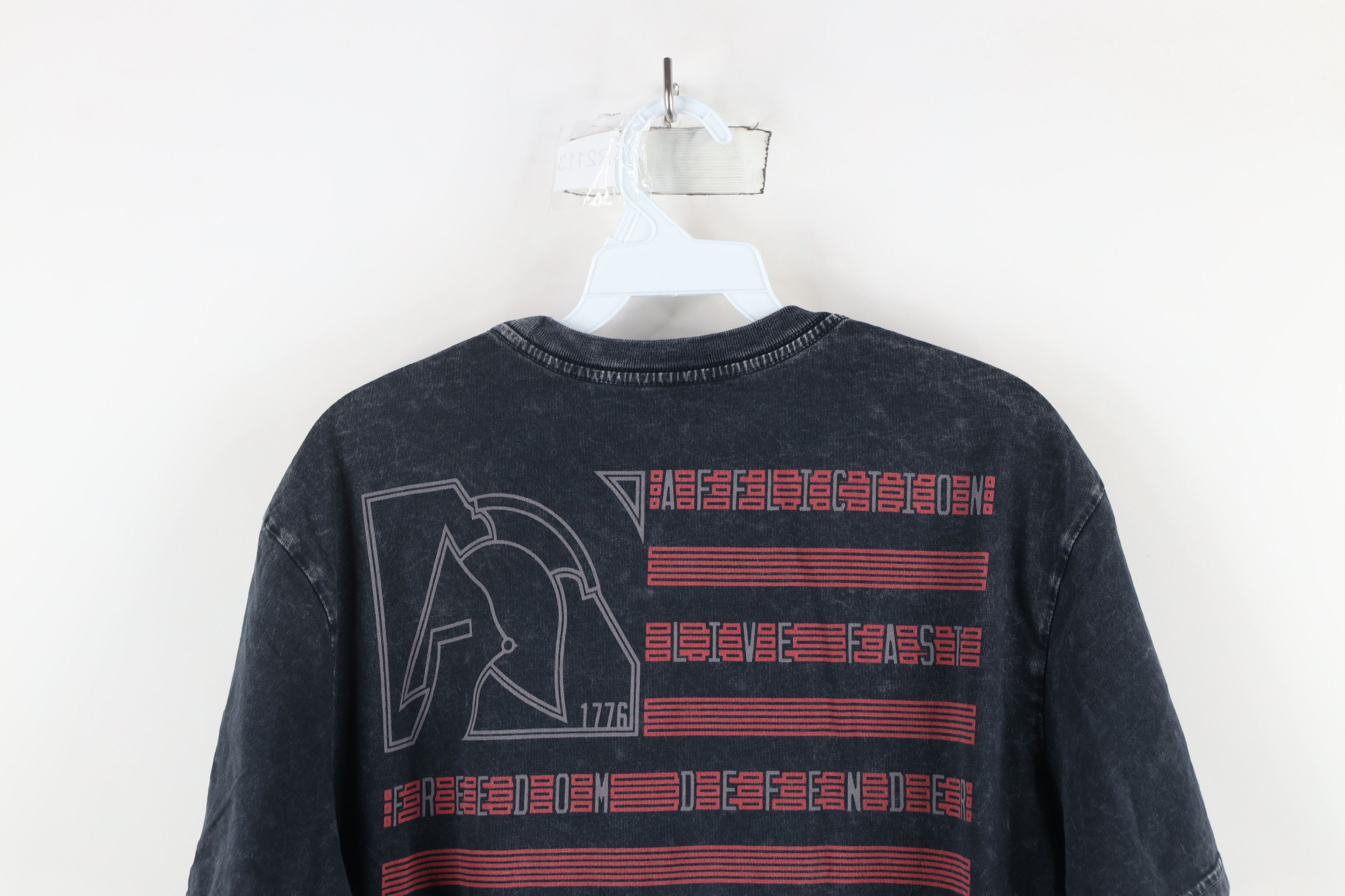 Affliction × Vintage Vintage Affliction MMA Molon Labe Spartans Skull T-Shirt USA Size US L / EU 52-54 / 3 - 12 Thumbnail