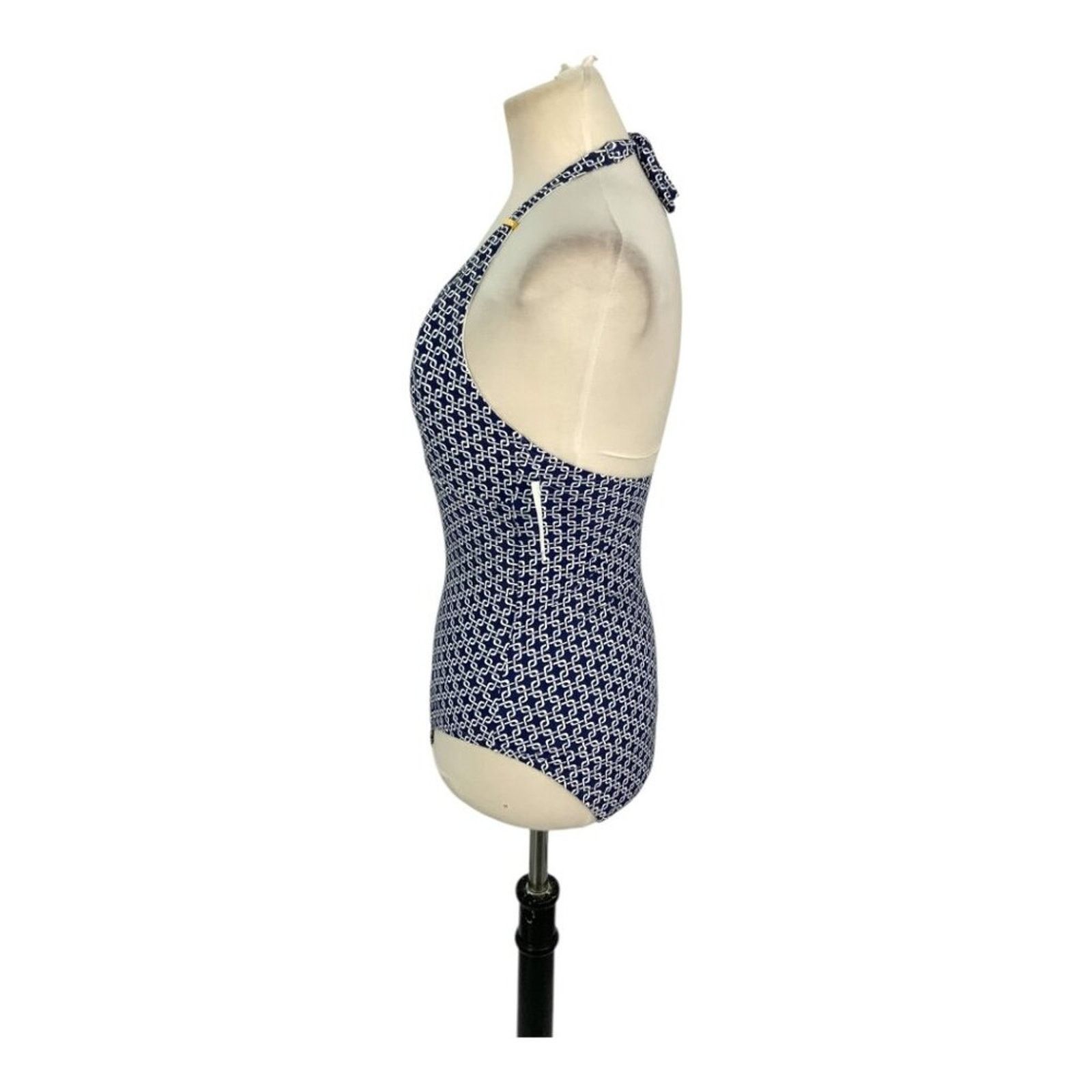 Melissa Odabash One-Piece Swimsuit Navy Sz 6 NWOT $277 MSRP