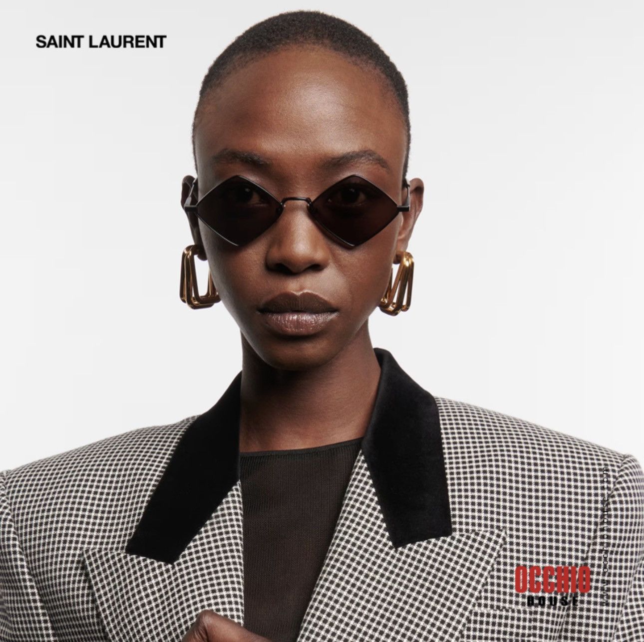 Yves Saint Laurent New 2025 Sunglasses SAINT LAURENT SL 302 Lisa 002 Size ONE SIZE - 2 Thumbnail