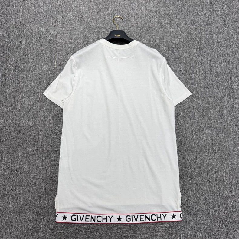 Givenchy Givenchy Embroidered letter short-sleeved shirt Size US XL / EU 56 / 4 - 2 Thumbnail