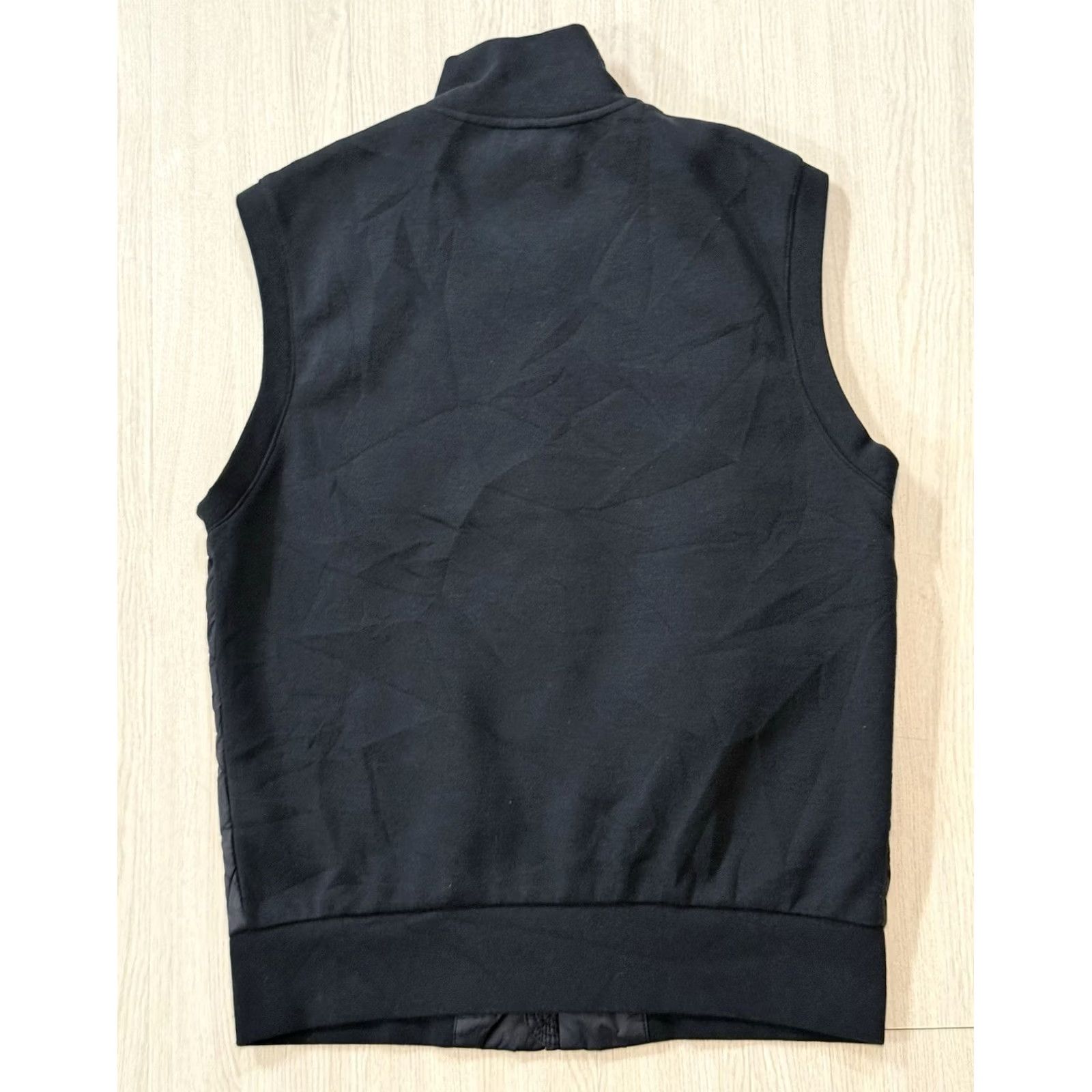 Ralph Lauren Polo Ralph Lauren Vest Quilted Sleeveless Black Diamond Nylon Softshell Zip Mid-Length Stand-Up Collar Men S Small Size US S / EU 44-46 / 1 - 2 Thumbnail