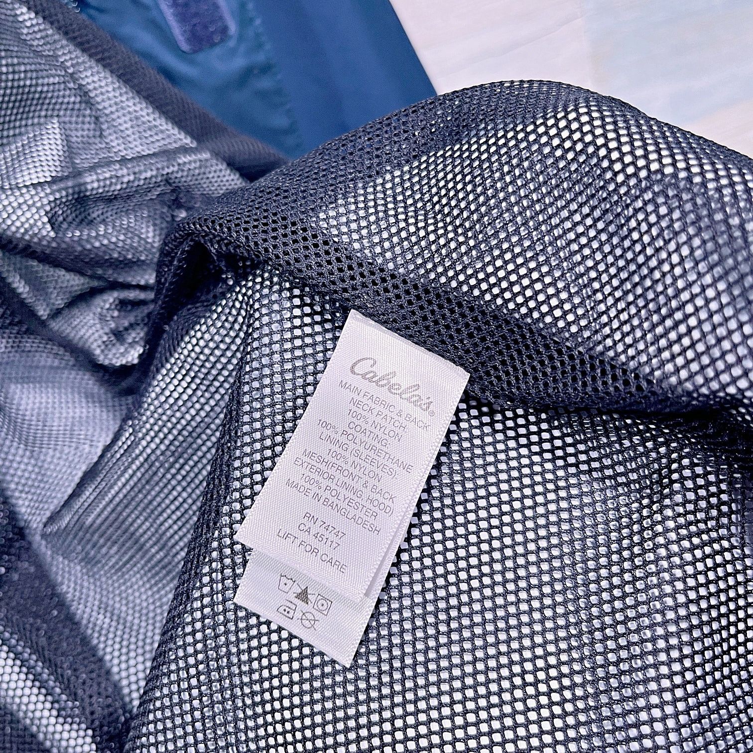 Bass Pro Shops × Cabelas Guidewear Rain Stopper Jacket Blue Mesh Lined Mens XLT Size US XL / EU 56 / 4 - 8 Thumbnail