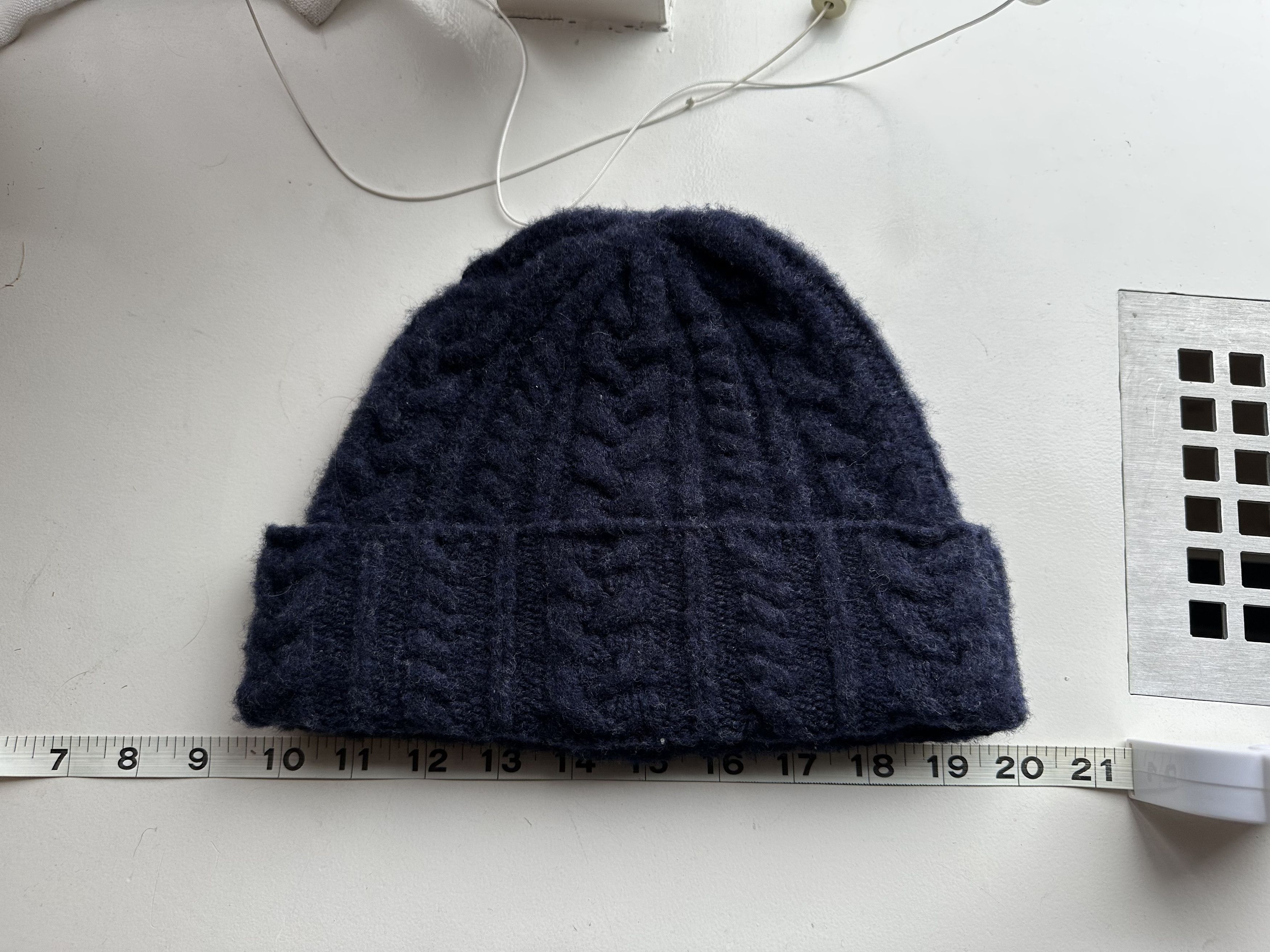 Howlin' Festival Cable-Knit Lambswool Beanie Size ONE SIZE - 4 Thumbnail