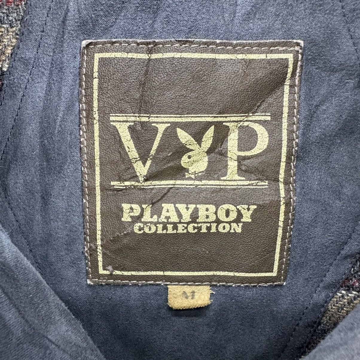 Playboy Vintage 90's VIP Playboy Collection Moleskin Zipper Jacket Size US L / EU 52-54 / 3 - 17 Thumbnail