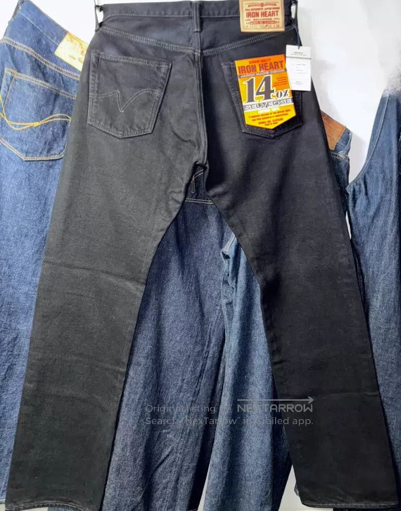 Iron Heart Iron Heart vulcanized jeans Size US 30 / EU 46 - 3 Thumbnail