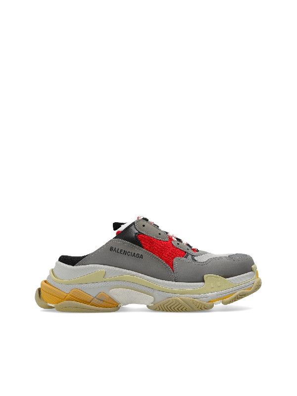 o1la1rc1a0624 Triple S Mule Sneakers in Multicolor