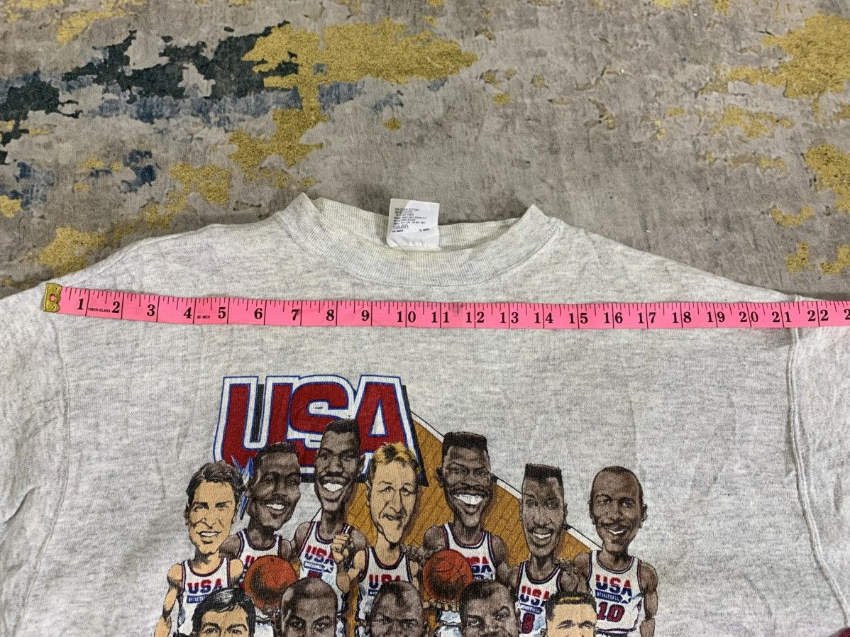 Vintage VINTAGE NBA LEGEND 1992 Usa Dream Team pull over sweathsirt Size US L / EU 52-54 / 3 - 11 Thumbnail
