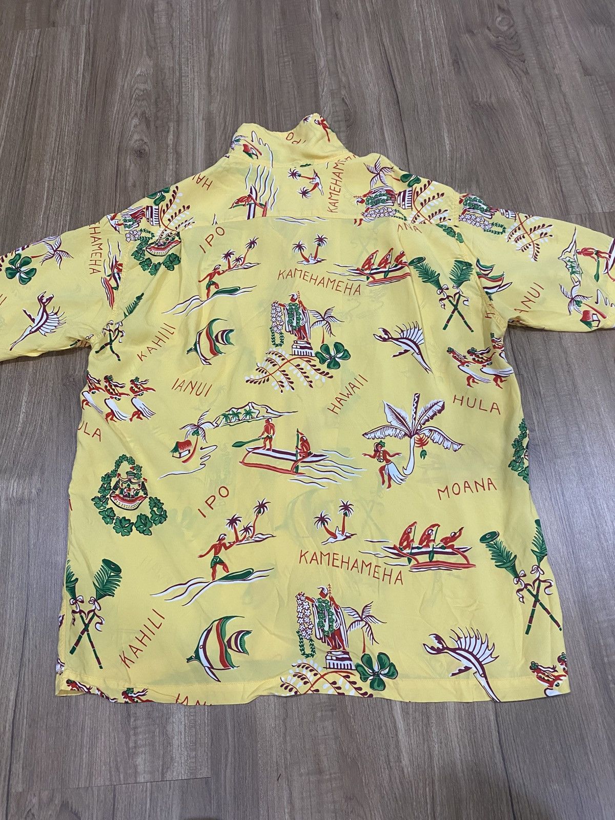 Sun Surf Sun Surf kamehameha over print rayon shirt Size US M / EU 48-50 / 2 - 6 Thumbnail