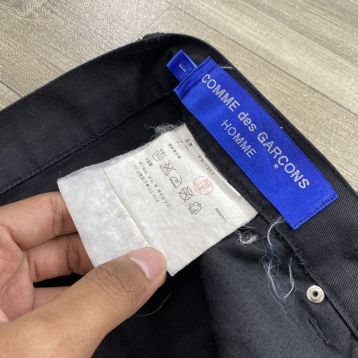 Comme des Garcons Homme AD2000 Vintage Comme Des Garcons Homme CDG Pants Size US 30 / EU 46 - 8 Thumbnail