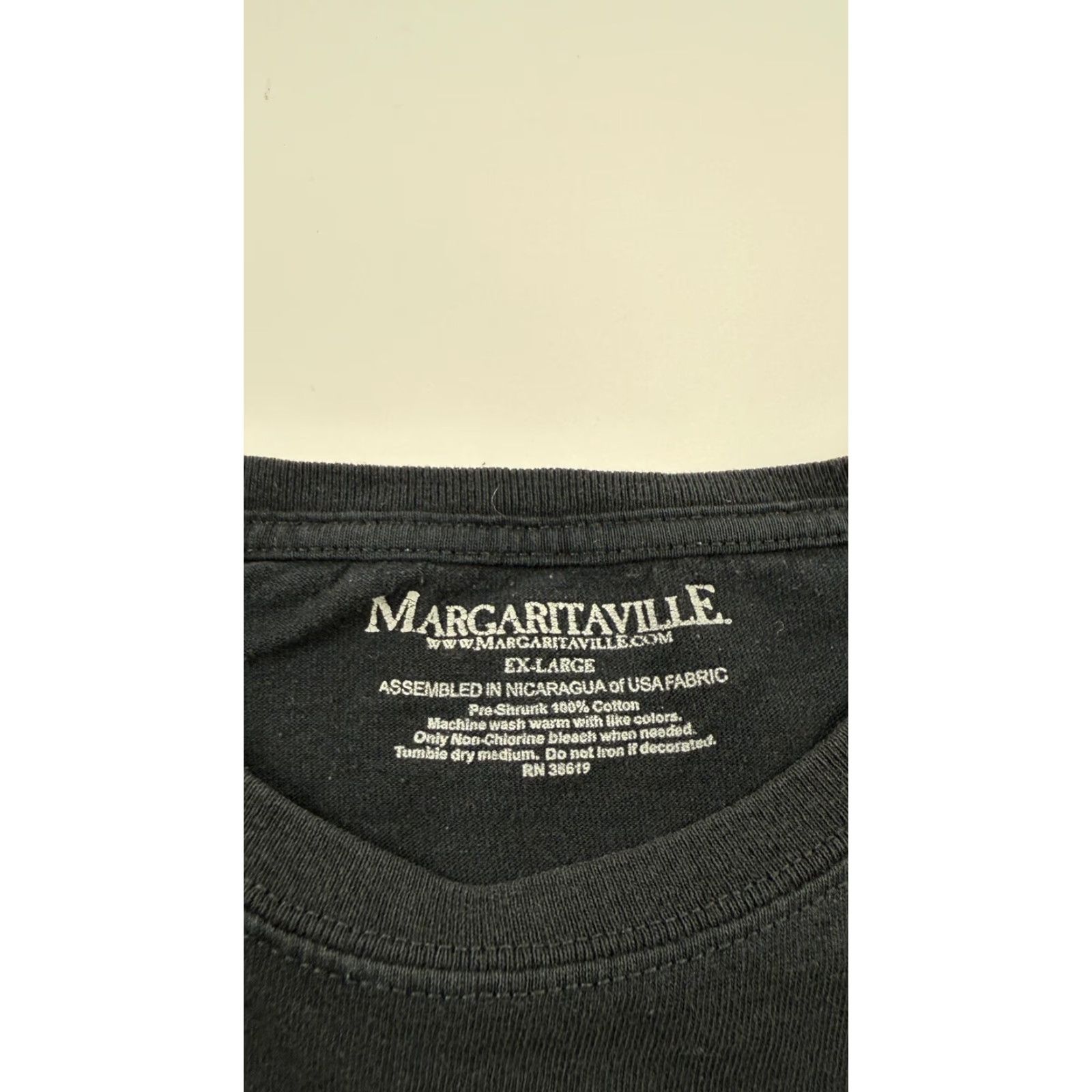 Vintage Margaritaville Shirt Mens Extra Large Key West Motorcycle Tee Size US XL / EU 56 / 4 - 3 Thumbnail