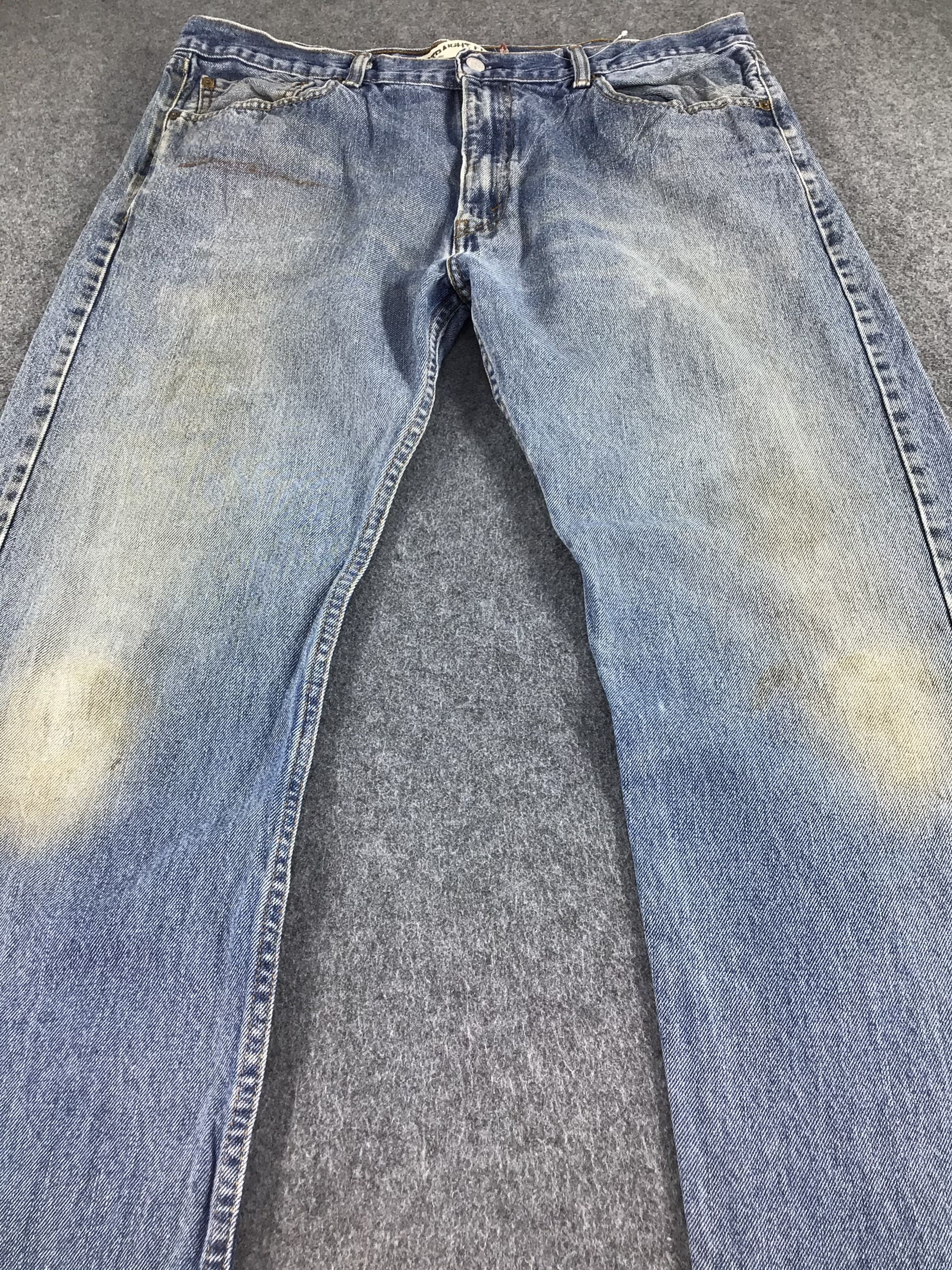 Levi's Vintage Levis 505 Jeans Rusty Faded Blue Denim -J478 Size US 38 / EU 54 - 3 Thumbnail