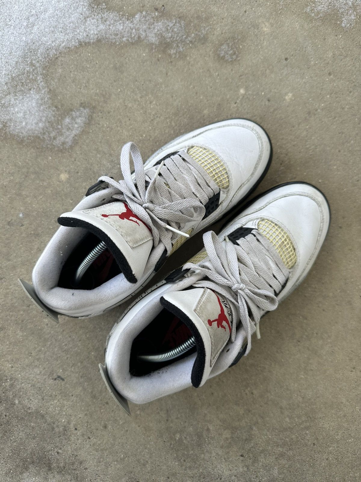 Jordan Brand Jordan 4 Retro White Cement 2016 s Size US 8 / EU 41 - 3 Thumbnail