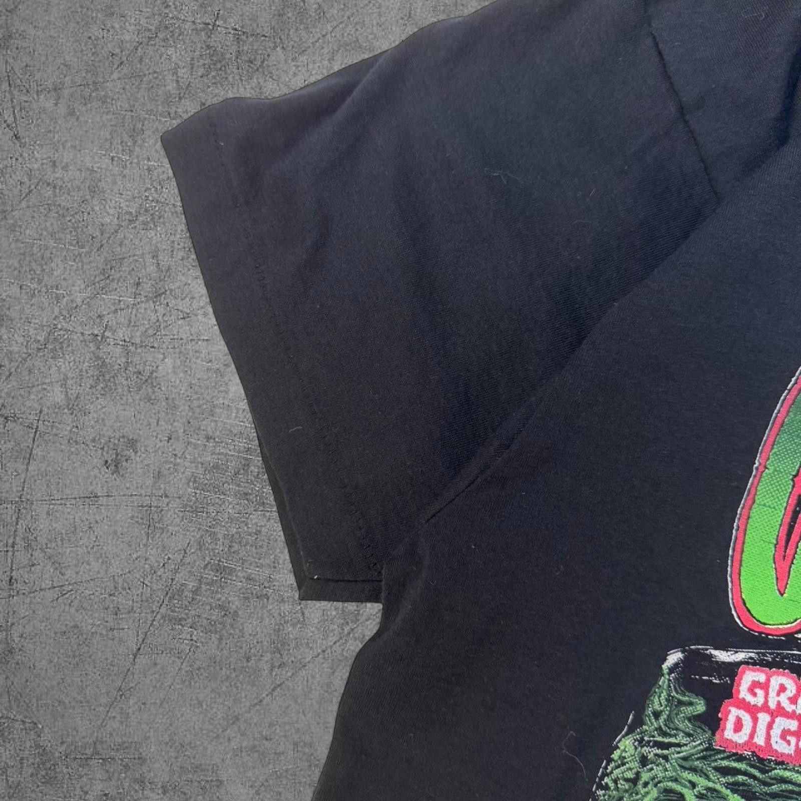 Vintage 1995 Grave Digger Monster Truck Tour Tee Size US L / EU 52-54 / 3 - 4 Thumbnail