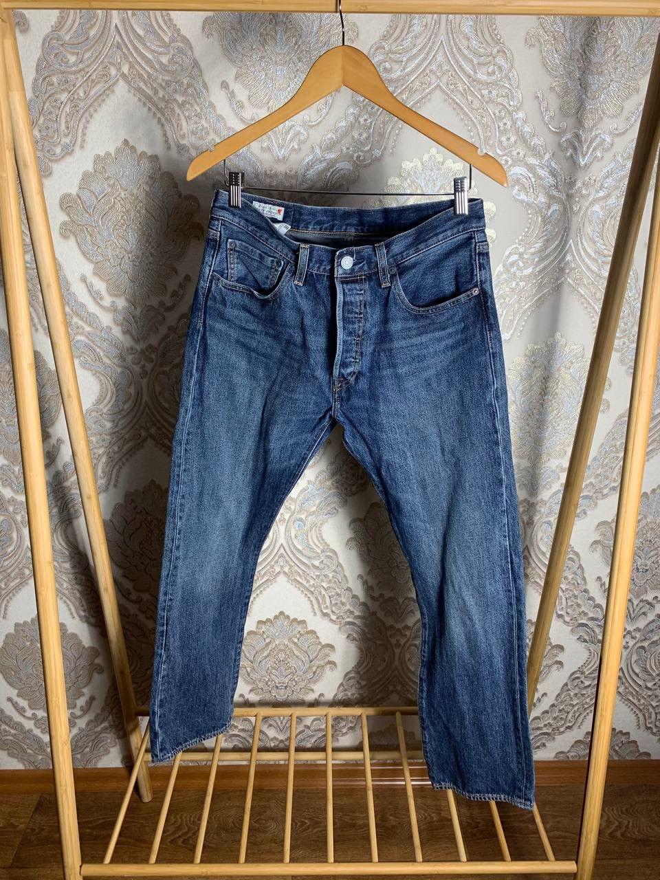 Levi's × Vintage VERY RARE LEVI’S 501 DENIM JEANS DESIGNER JAPAN STYLE Y2K Size US 32 / EU 48 - 2 Thumbnail
