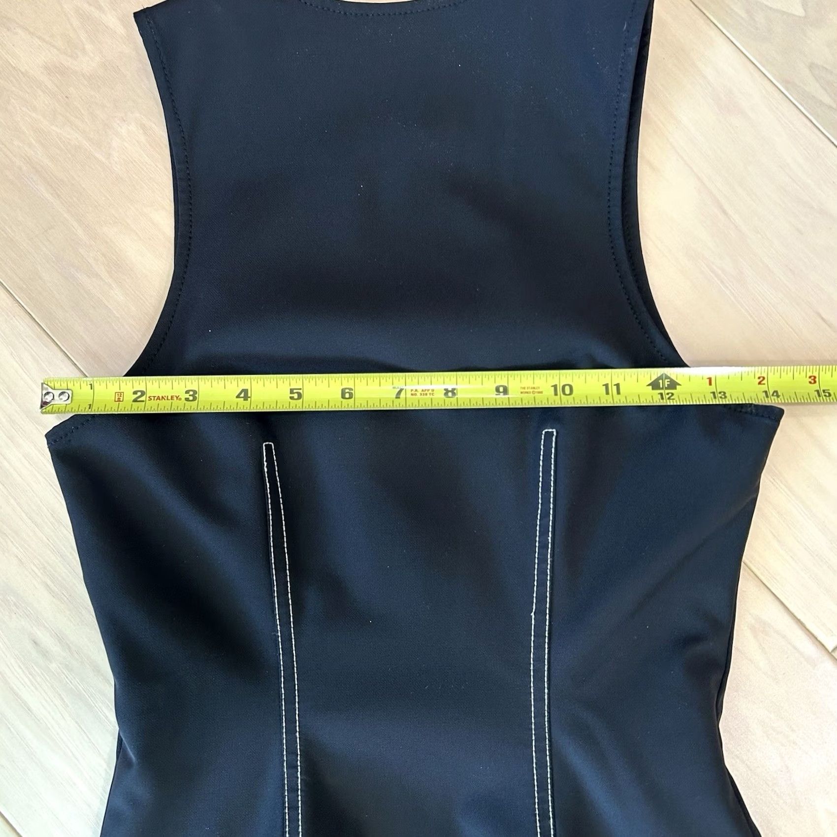 T by Alexander Wang T BY ALEXANDER WANG Black Sleeveless Full Zip Tech Mini Dress Women's 2 Size XS / US 0-2 / IT 36-38 - 5 Thumbnail