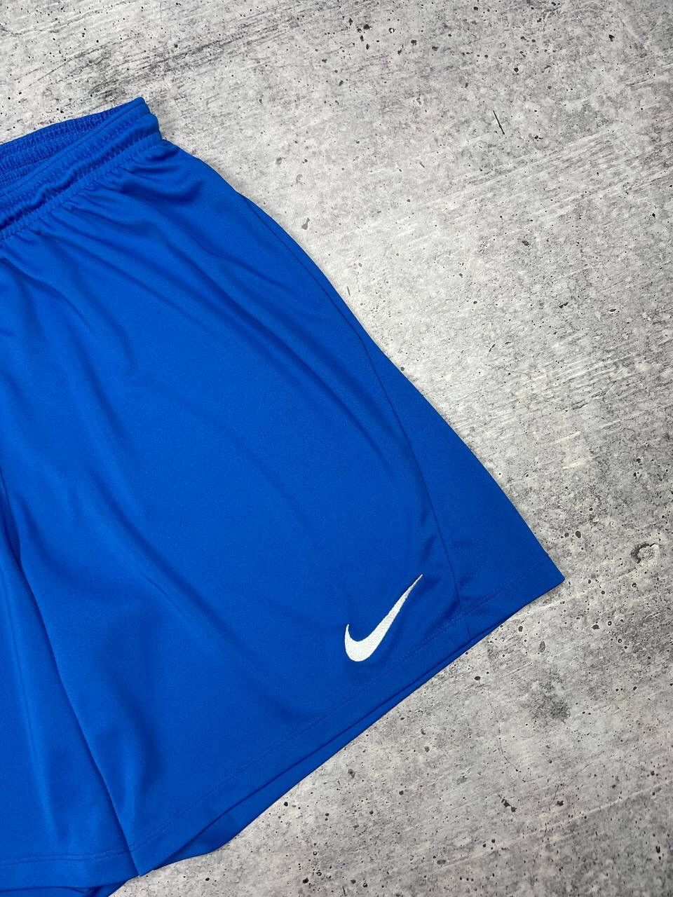 Nike × Vintage Vintage Nike 90’s Y2K Style Drill Blue Soccer Casual Shorts Size US 36 / EU 52 - 4 Thumbnail
