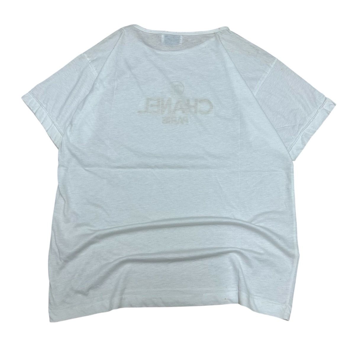 Vintage Vintage CHANEL Embroidered Tshirt Size US M / EU 48-50 / 2 - 5 Thumbnail