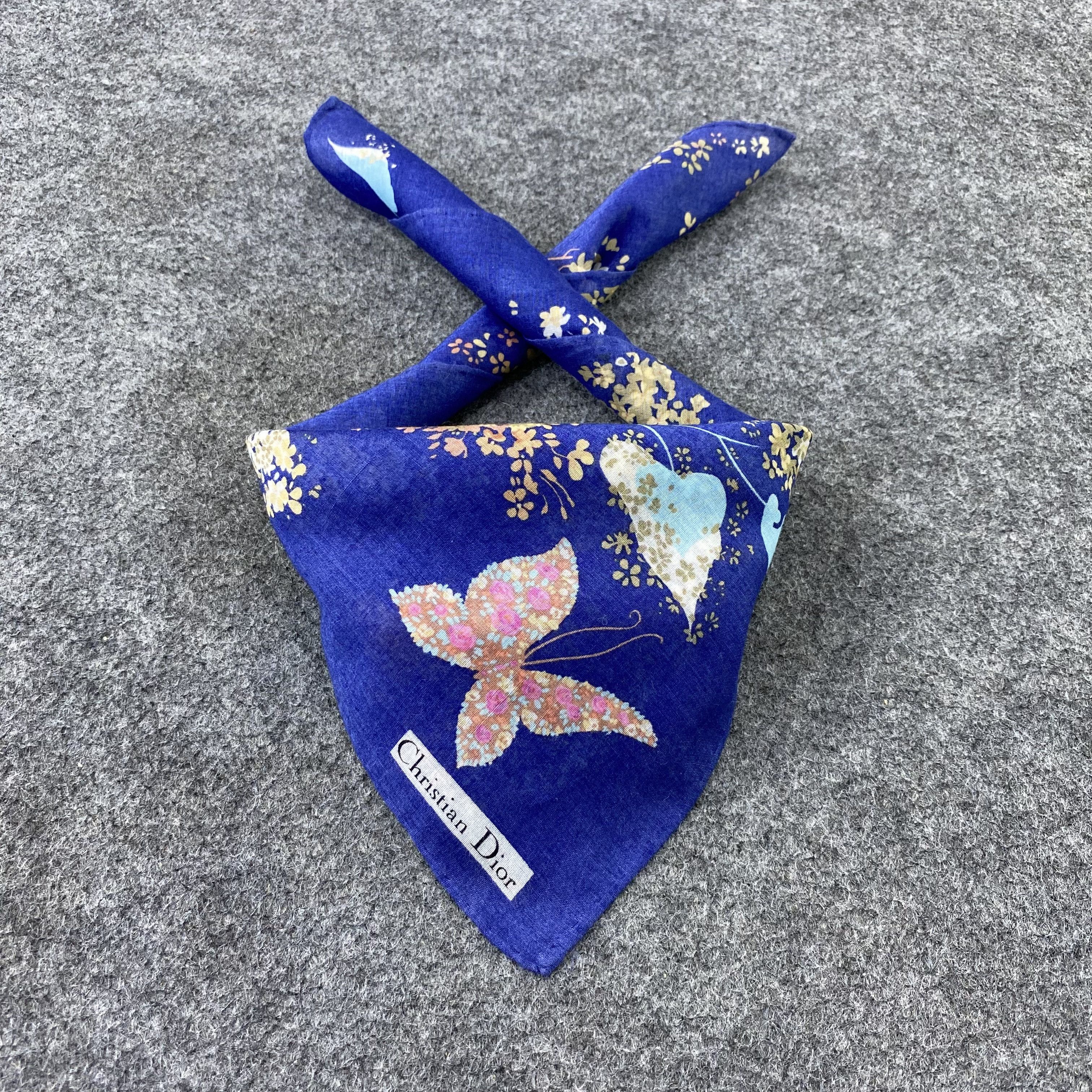 Designer Christian Dior Handkerchief / Bandana / Neckerchief-B1309 Size ONE SIZE - 2 Thumbnail