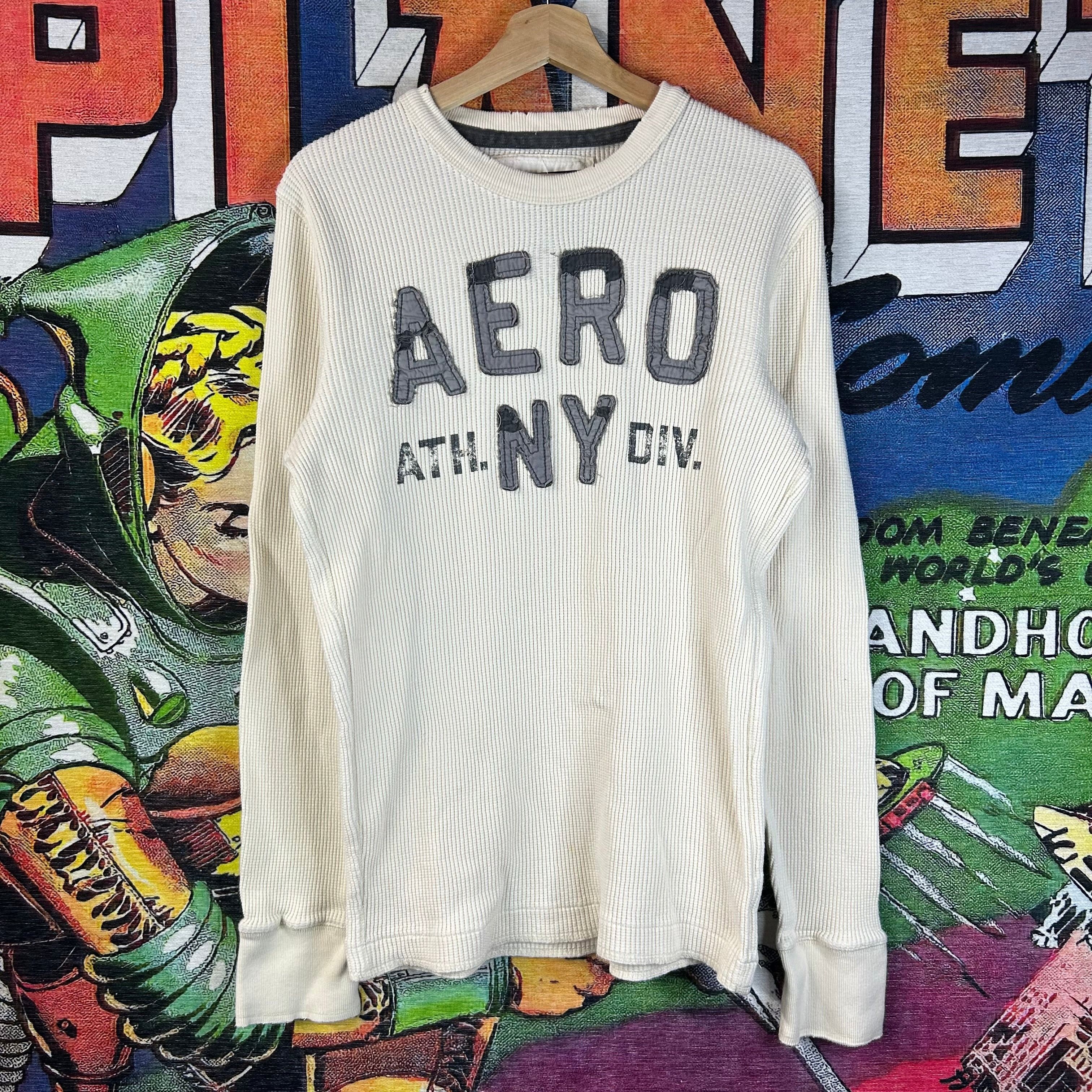 Aeropostale Y2K Aeropostale Thermal Long Sleeve Tee Size Medium Size US M / EU 48-50 / 2 - 1 Thumbnail