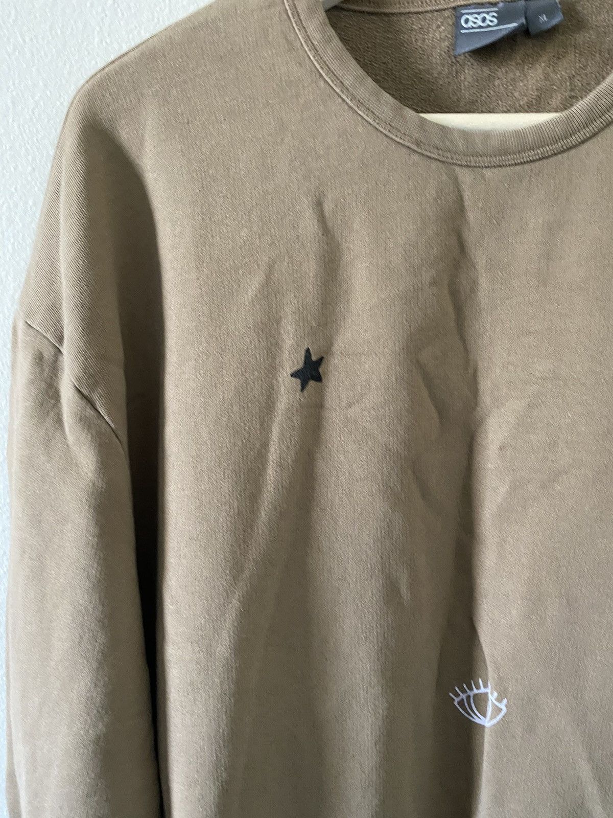 Asos ASOS Oversized Sweatshirt with Prints Size US XL / EU 56 / 4 - 8 Thumbnail
