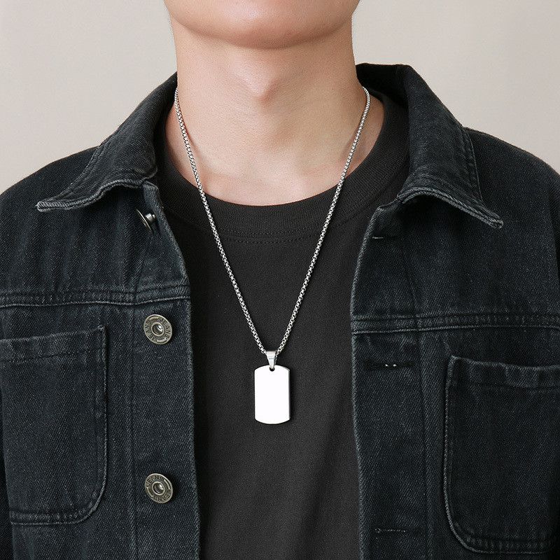 Other 55cm Steel Ashes Cremation Urn with Funnel Pendant Necklaces Size ONE SIZE - 1 Thumbnail