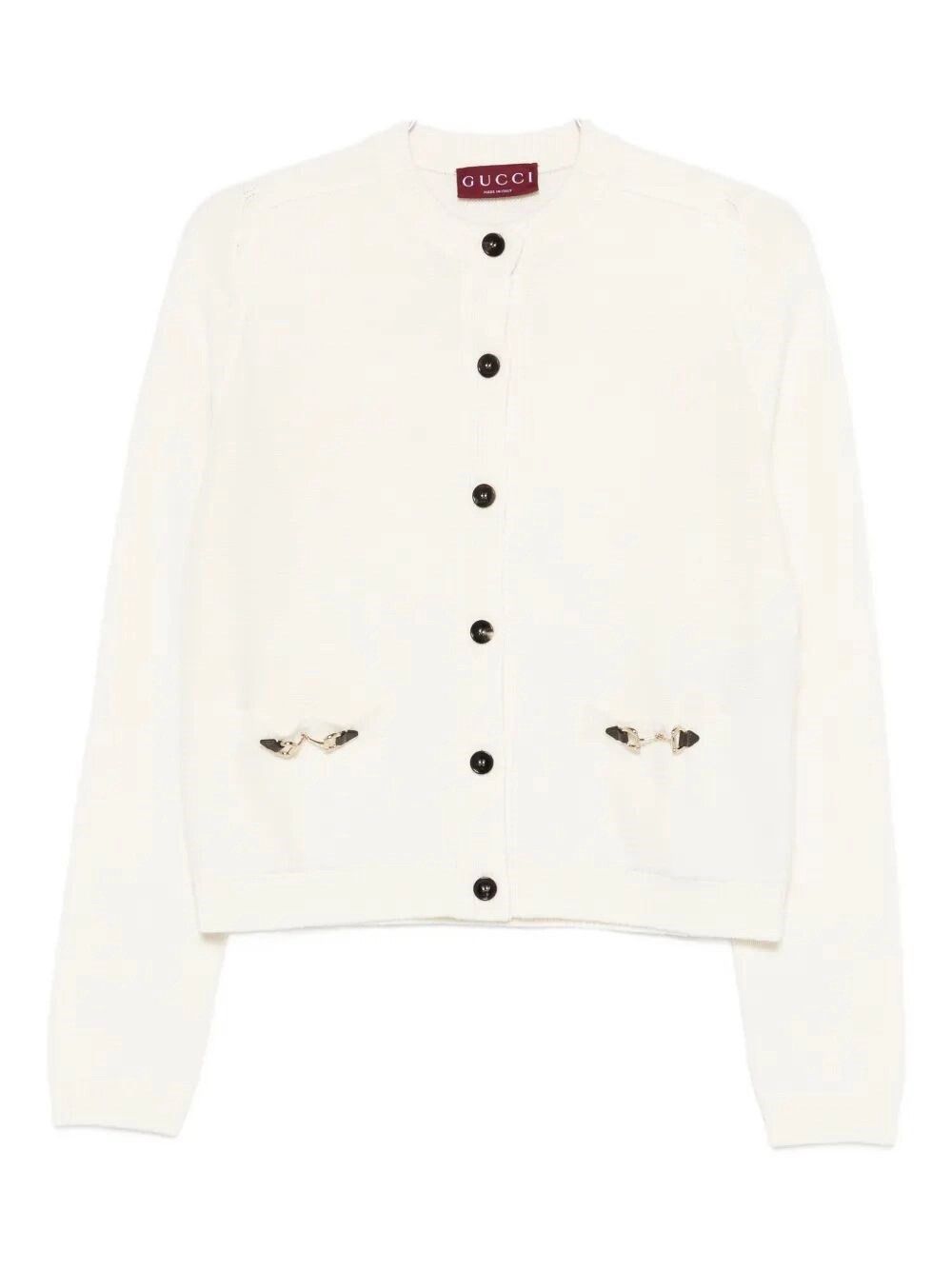 Gucci Long Sleeve Crew-Neck Cardigan Size S / US 4 / IT 40 - 1 Thumbnail