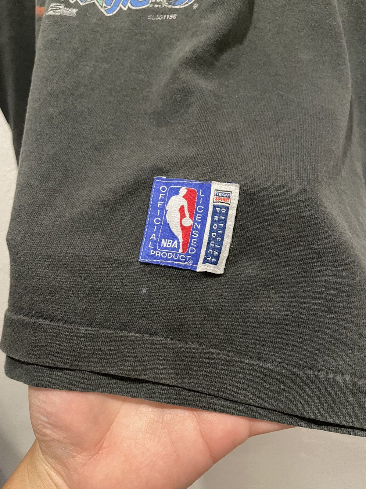 NBA Vintage 90s Salem Sportswear Orlando Magic T-Shirt Size US XL / EU 56 / 4 - 5 Thumbnail