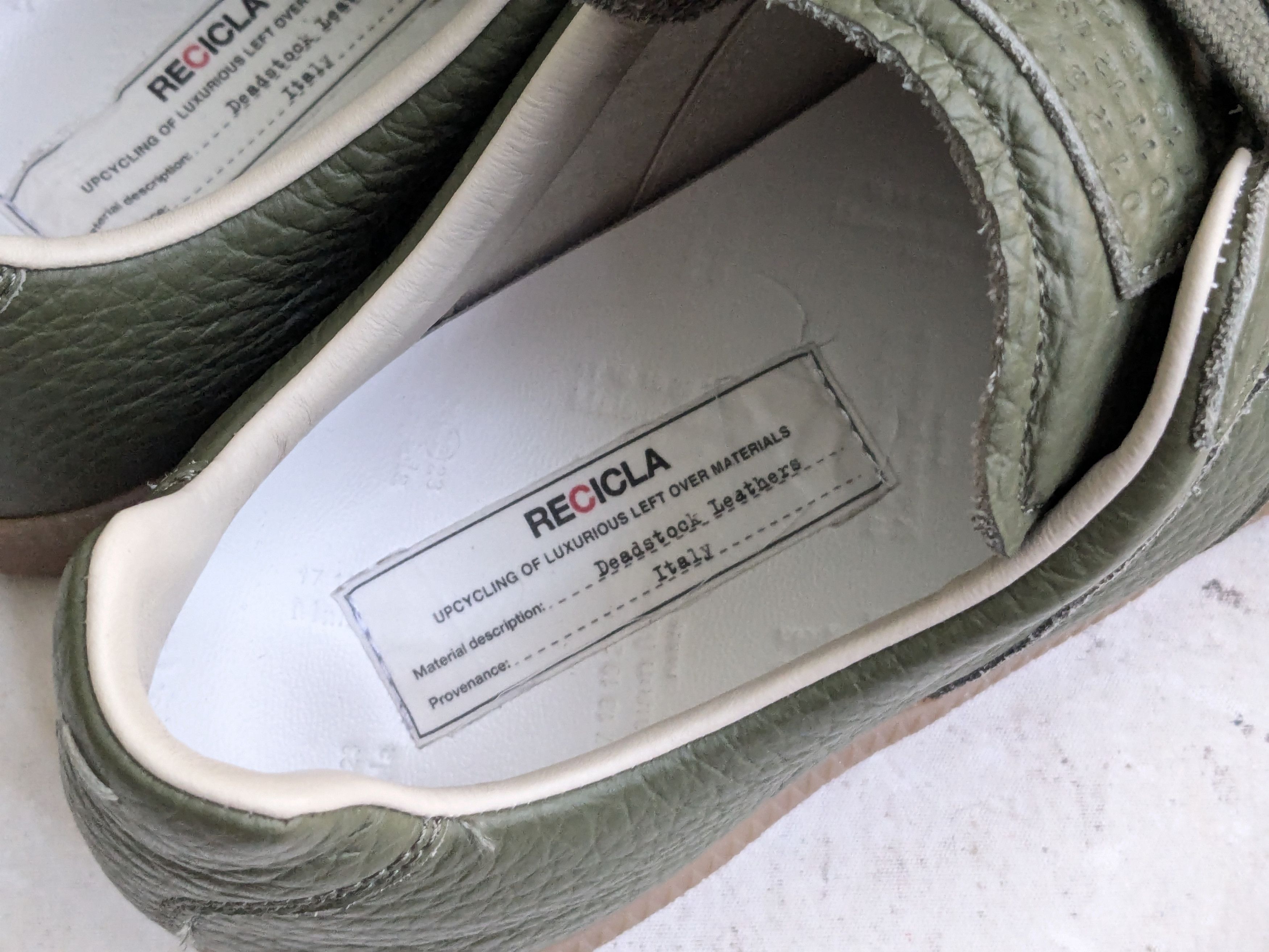 Maison Margiela Maison Margiela GAT Replica Olive Green 13 46 Low Size US 13 / EU 46 - 6 Thumbnail