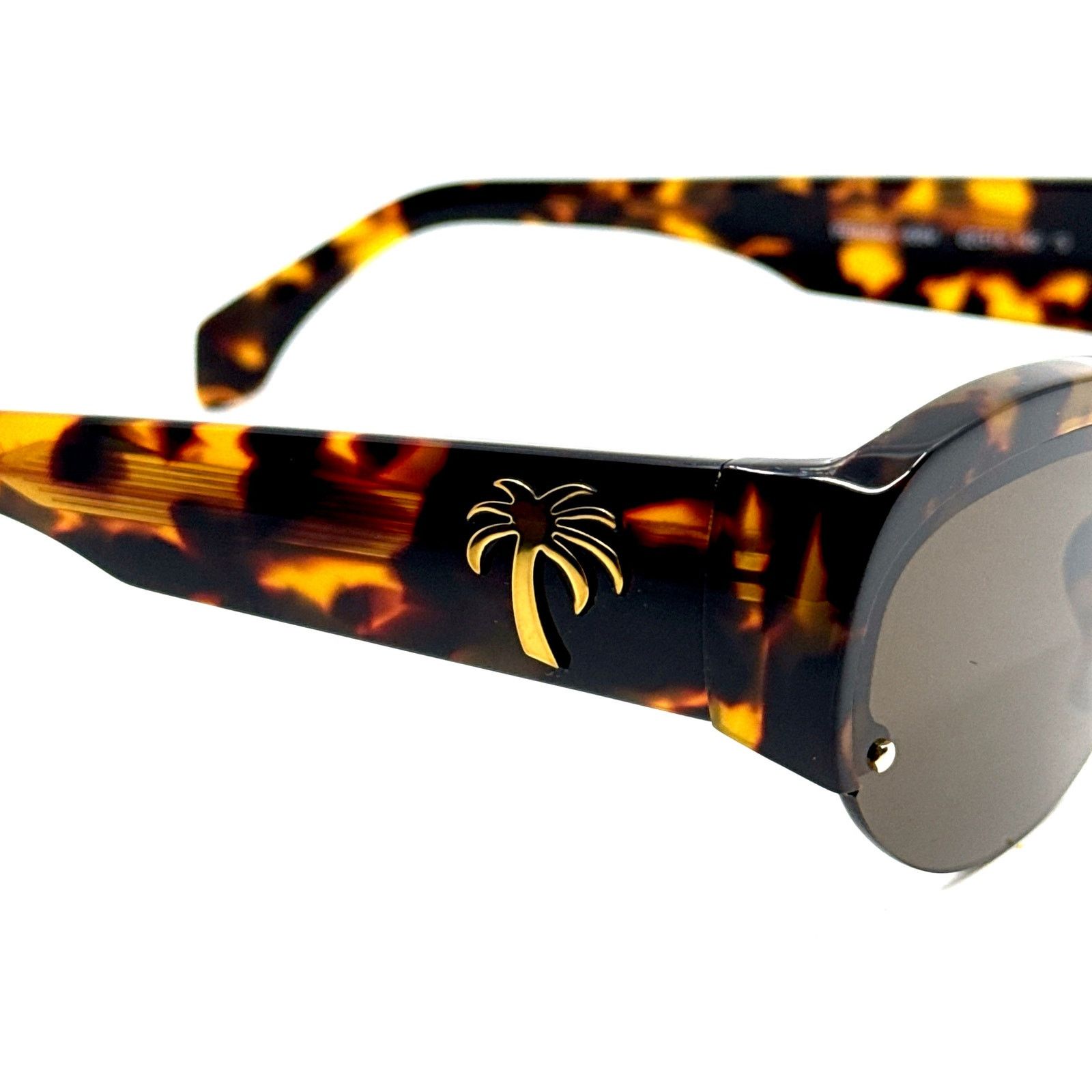 Palm Angels New, PALM ANGELS Palmdale Sunglasses PERI054 6064 Authentic Size ONE SIZE - 8 Thumbnail