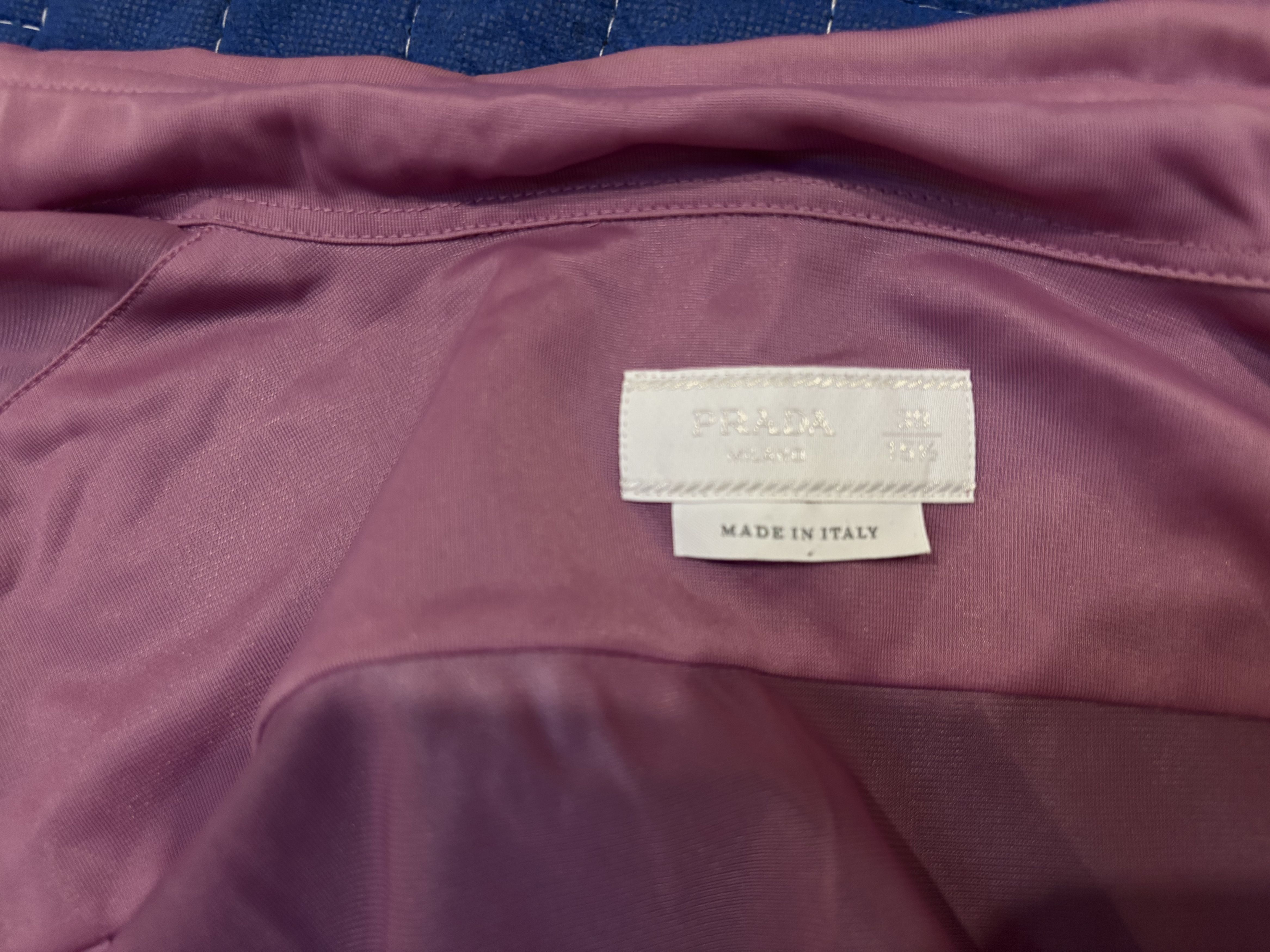Prada Milano Pink Button Up Shirt