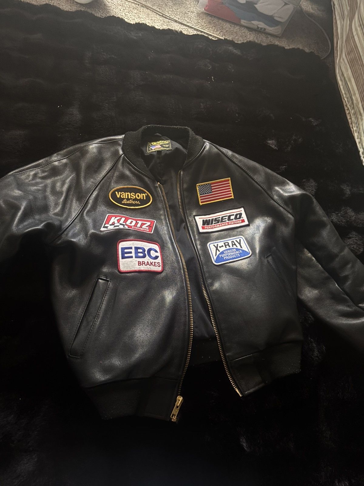 Vanson Leathers Vanson leather leather jacket Size US S / EU 44-46 / 1 - 1 Thumbnail