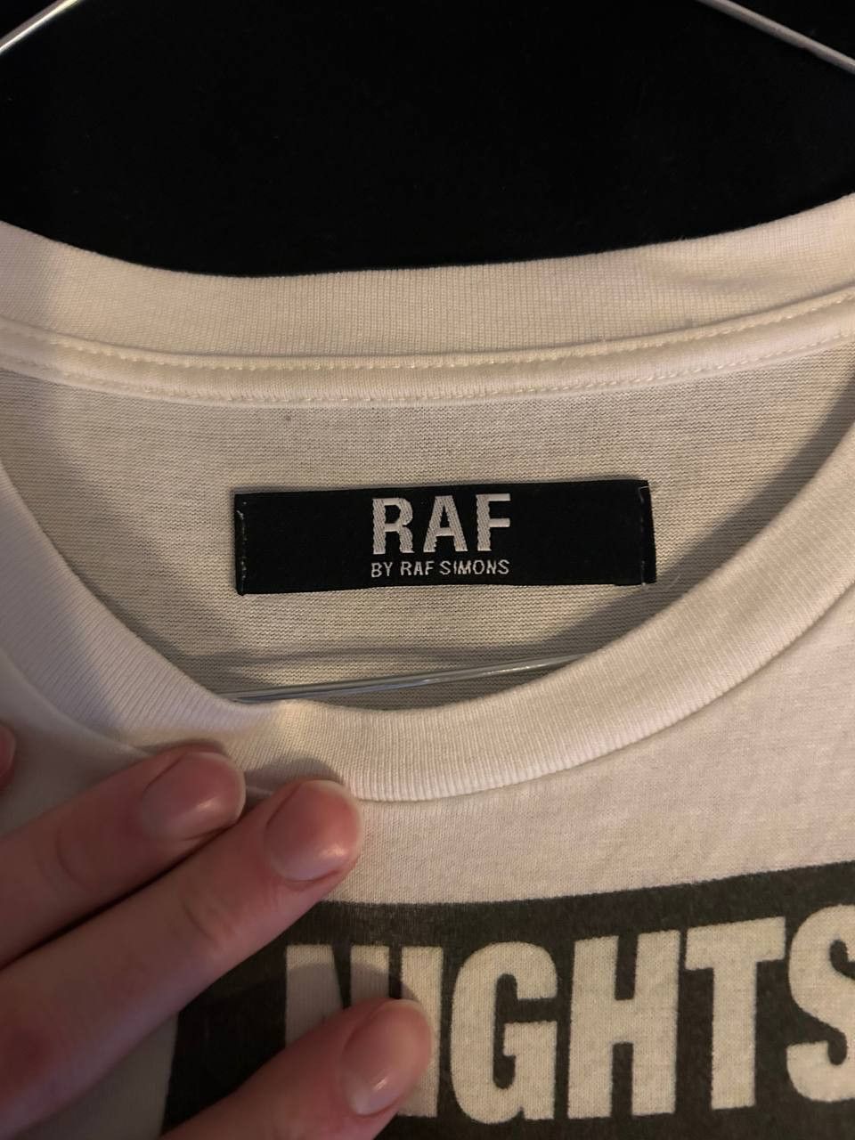 Raf by Raf Simons RAF by Raf Simons Nights' Fiction Tee Size US S / EU 44-46 / 1 - 3 Thumbnail