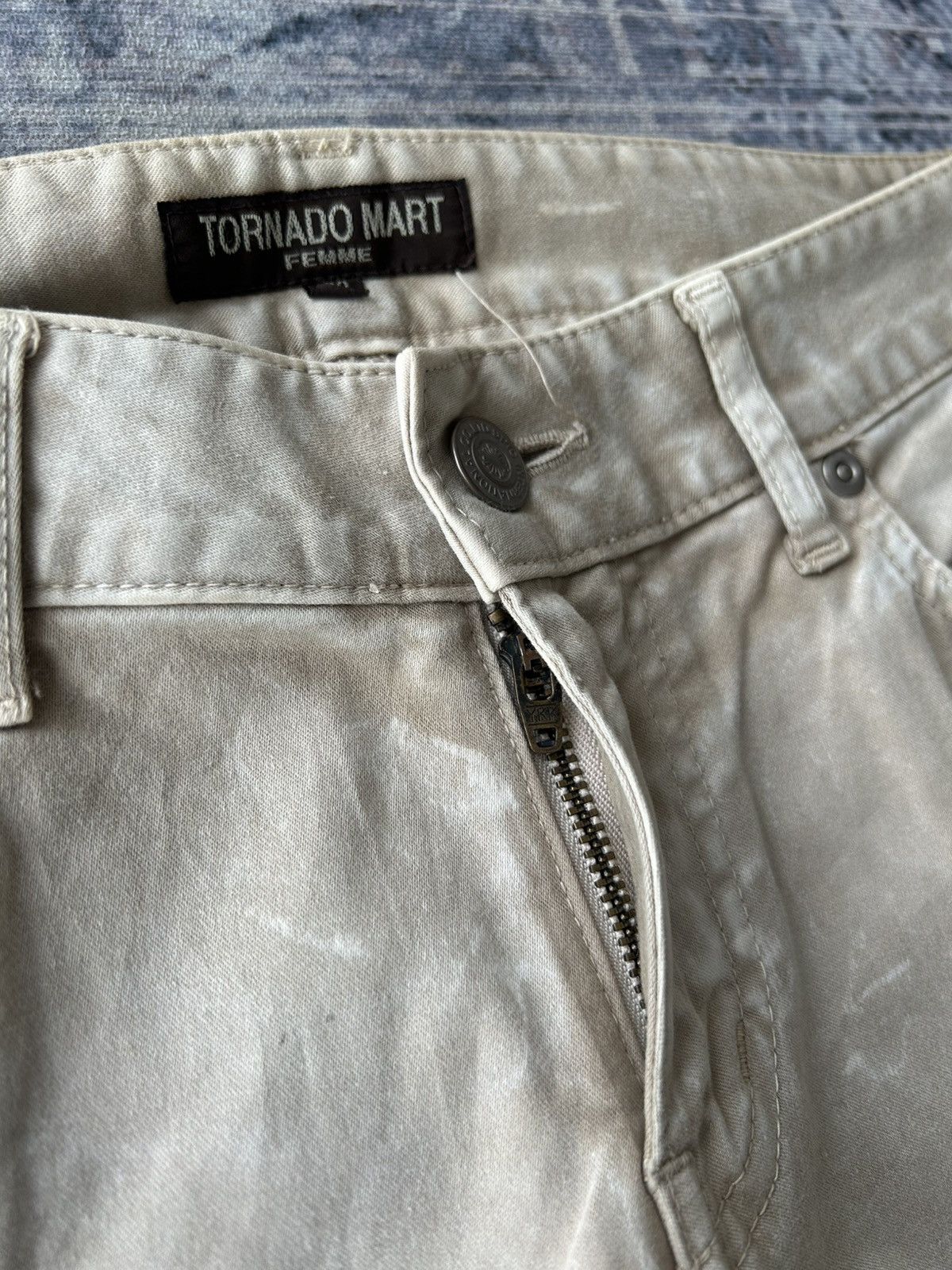 If Six Was Nine Tornado Mart Flared Plain Pants Size US 29 - 16 Thumbnail