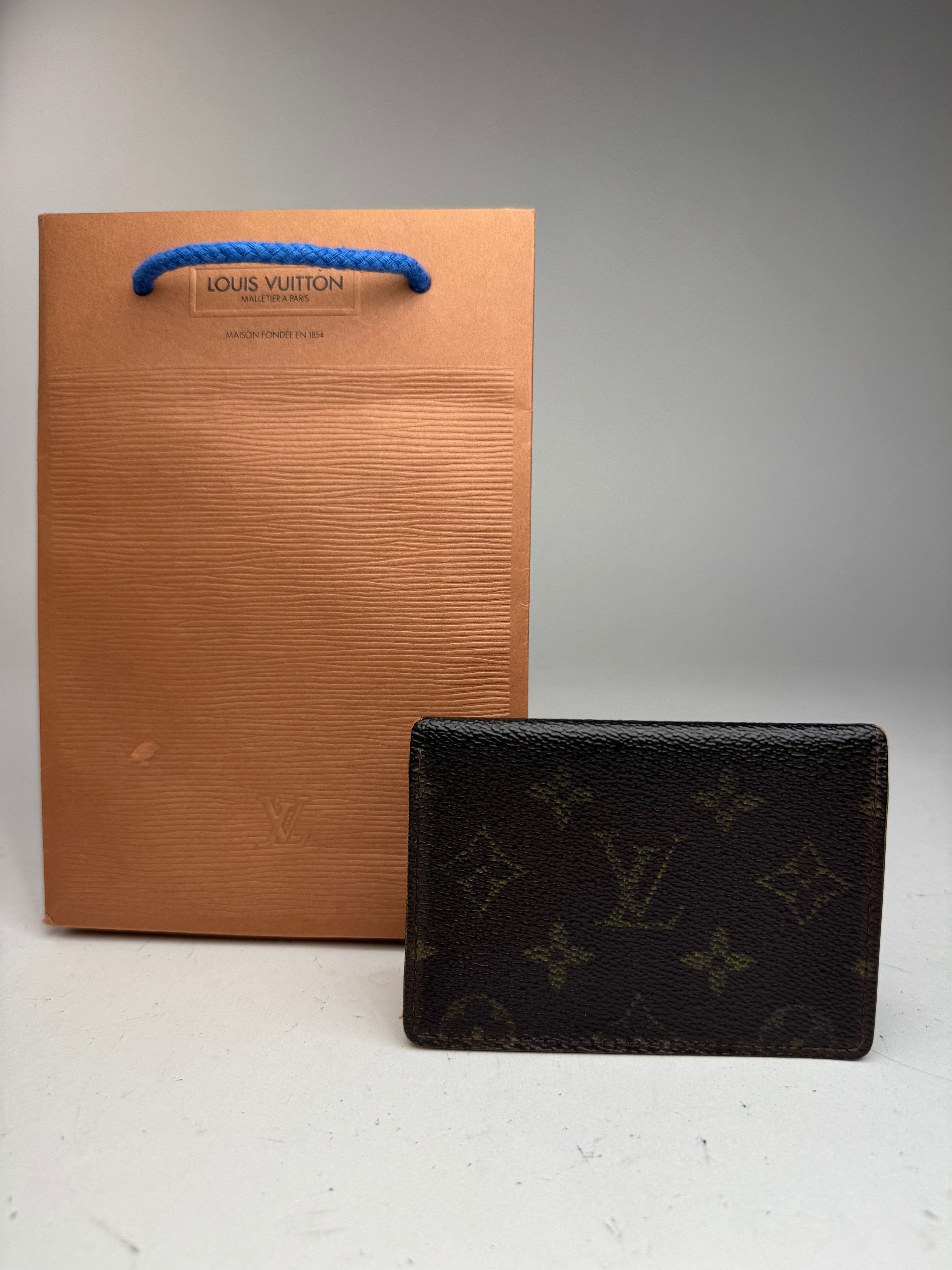 Louis Vuitton Vintage Monogram Card holder leather brown Size ONE SIZE - 1 Thumbnail