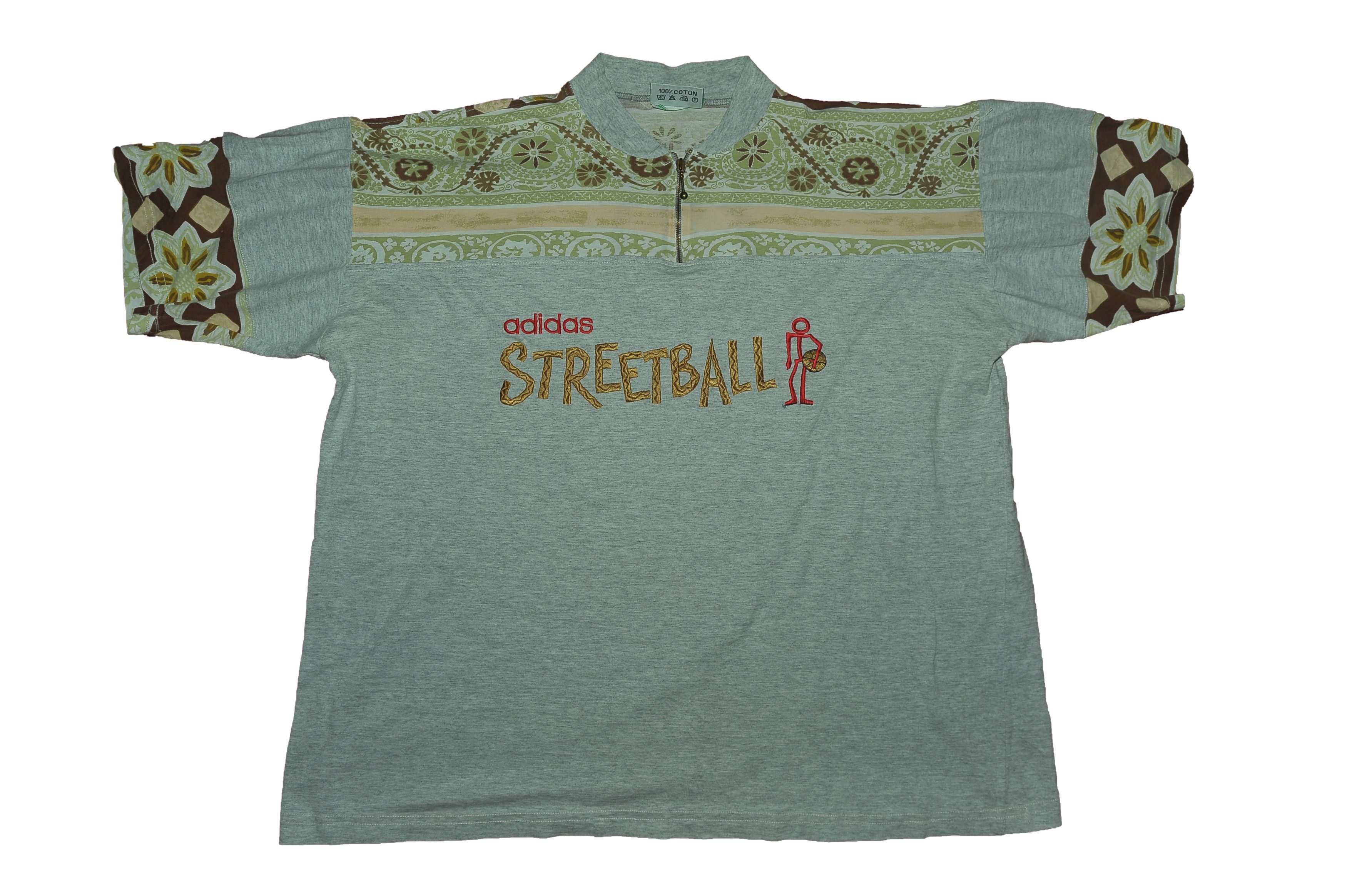 Adidas Vintage Adidas Streetball T-shirt Size US XL / EU 56 / 4 - 1 Thumbnail