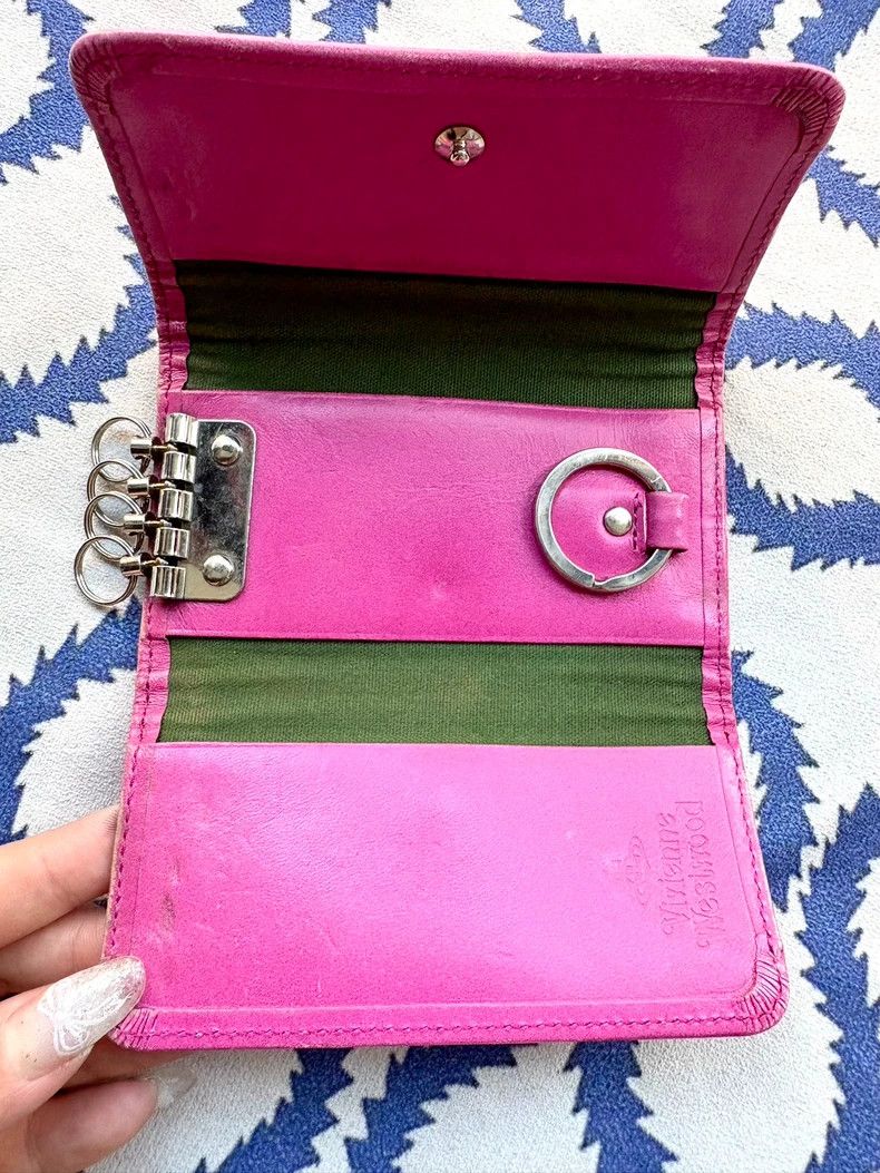 Vivienne Westwood Vivienne Westwood Pink speckled Saturn keychain Size ONE SIZE - 5 Thumbnail