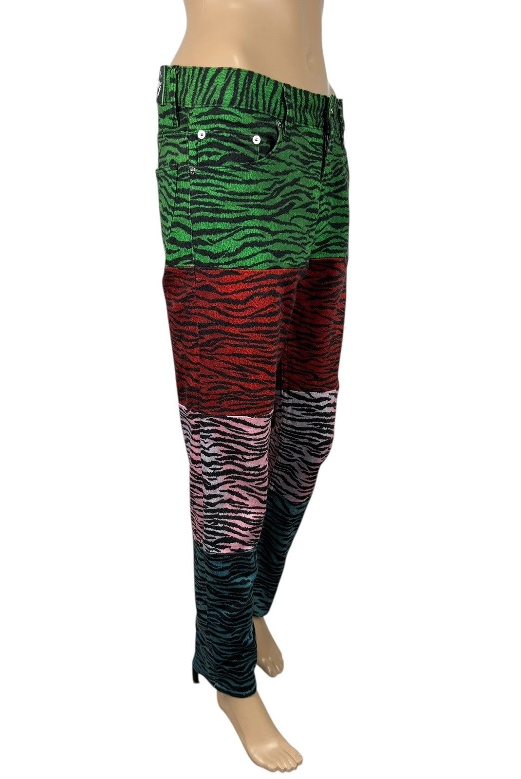 H&M × Kenzo Kenzo Jungle H&M Multicolor Animal Printed Jeans size 31 Size 31" - 5 Thumbnail