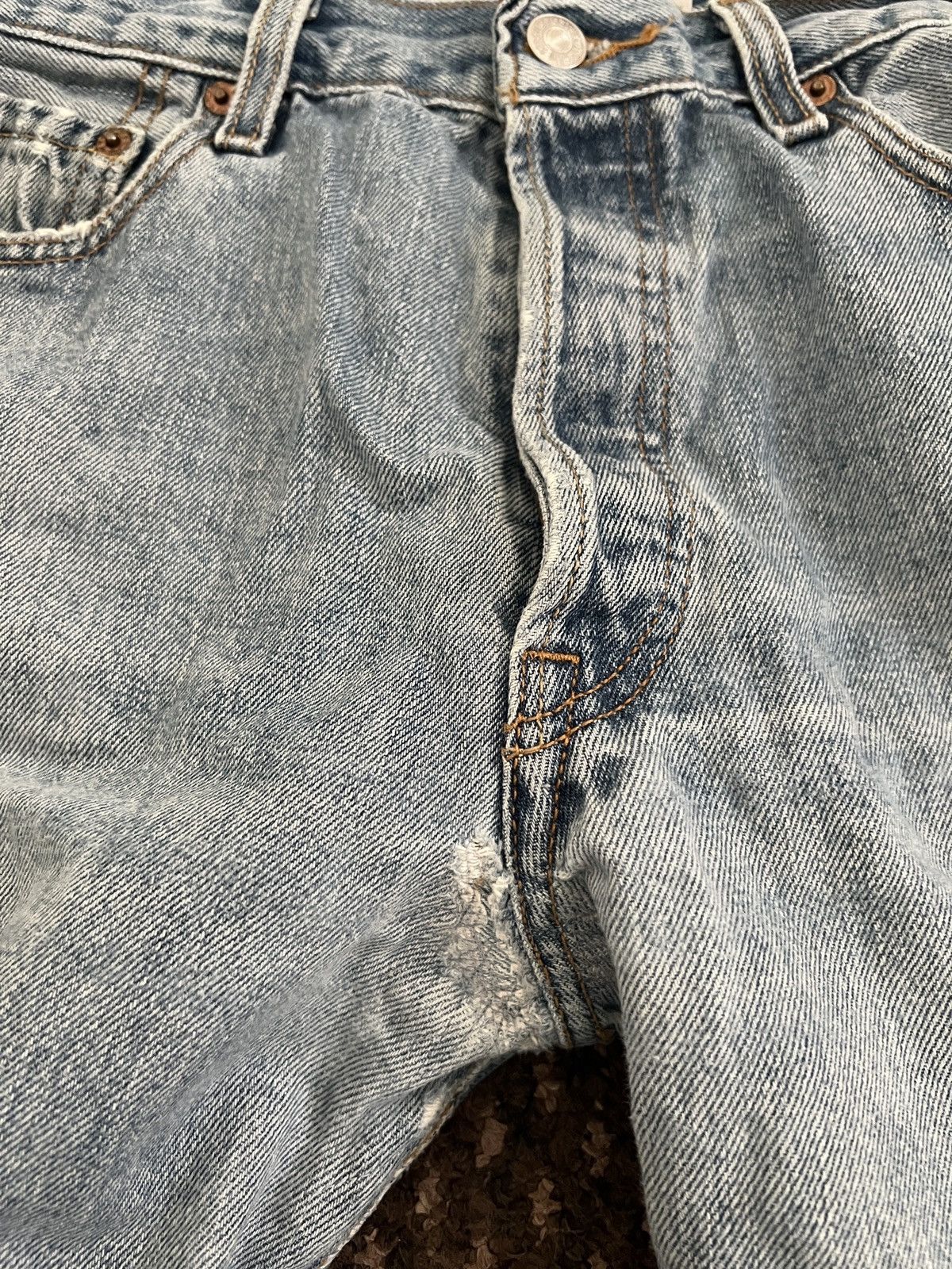 Levi's Levi’s Repaired 501 W33 L31 Size US 33 - 4 Thumbnail