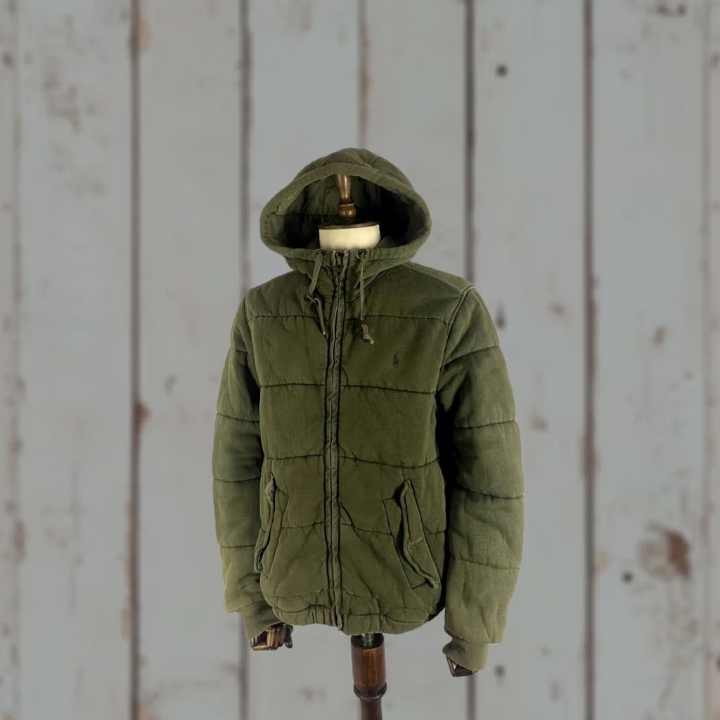 Polo Ralph Lauren Polo Ralph Lauren Mens Hooded Jacket Olive Green Long Sleeve Parka Coat Size L Size US L / EU 52-54 / 3 - 1 Thumbnail